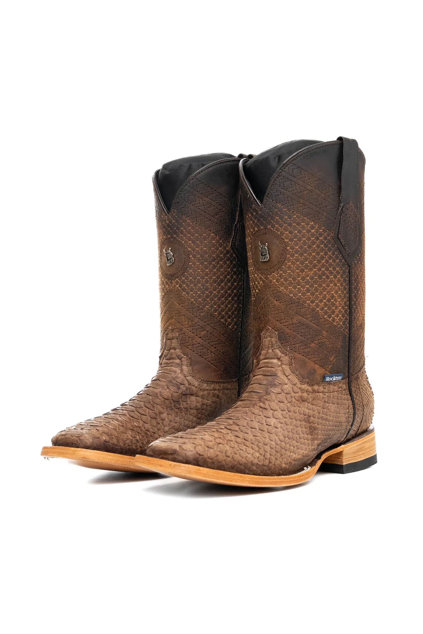 Andersen Python Square Toe Cowboy Boot - Image 33