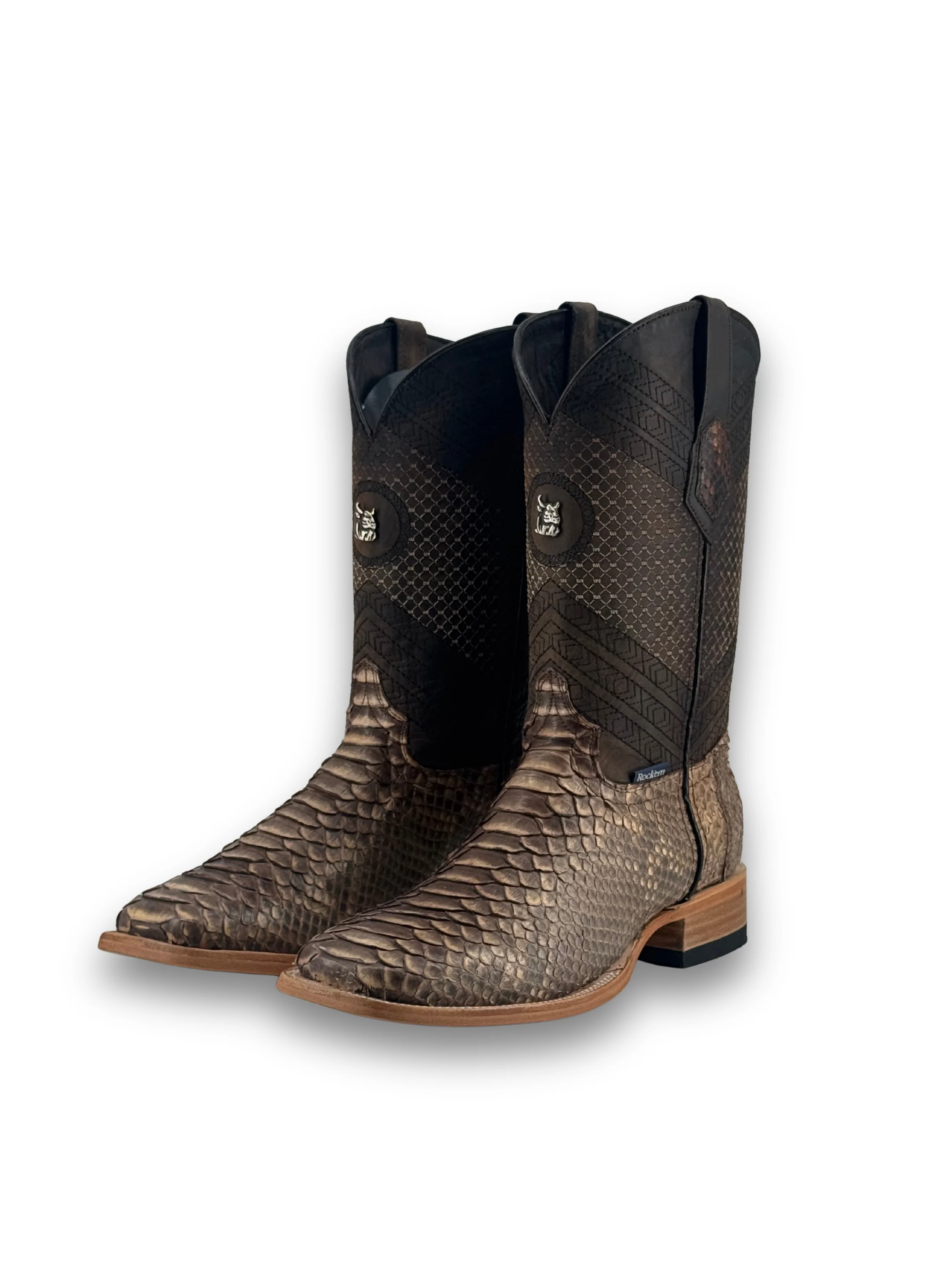 Andersen Python Square Toe Cowboy Boot - Image 36