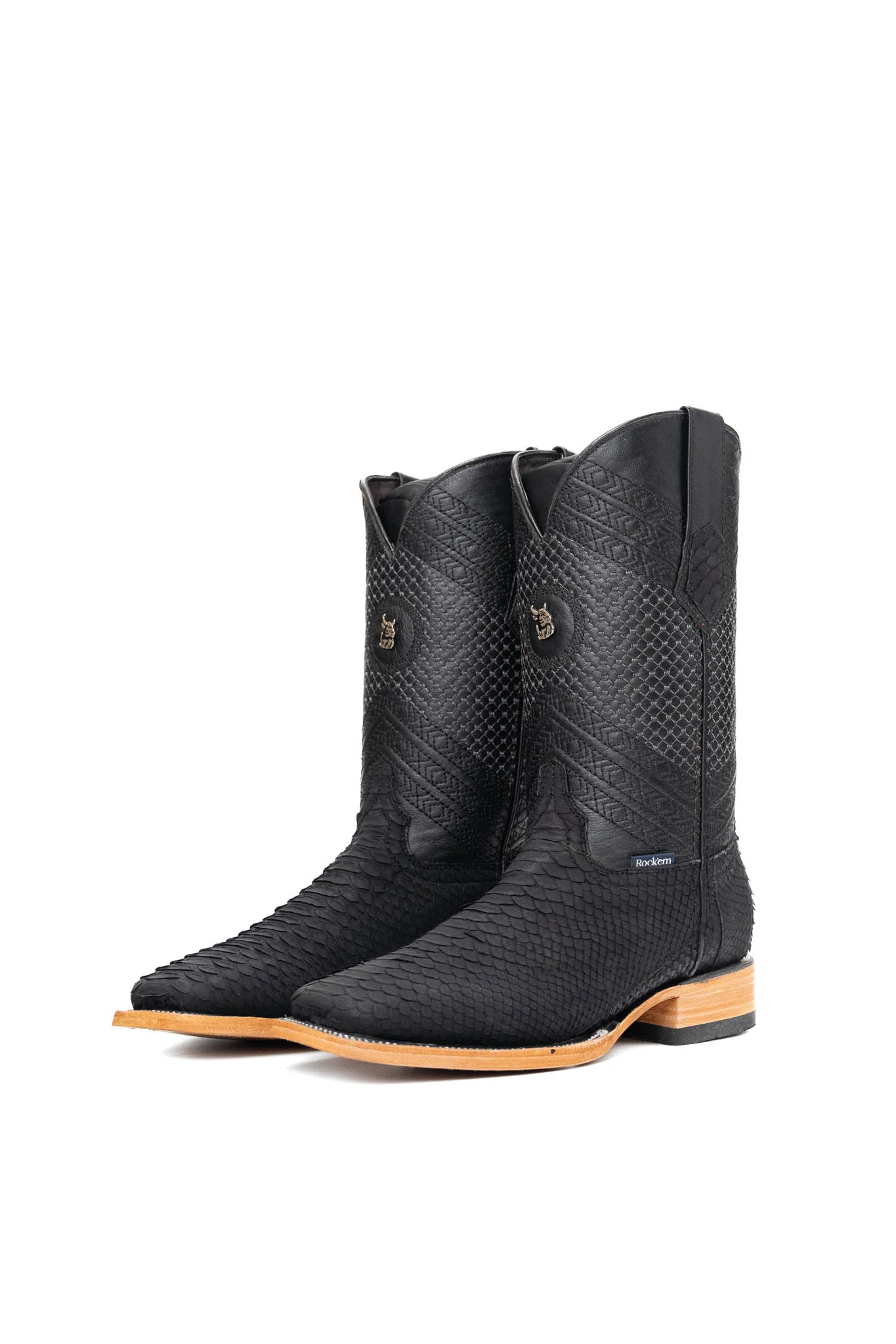 Andersen Python Square Toe Cowboy Boot - Image 6