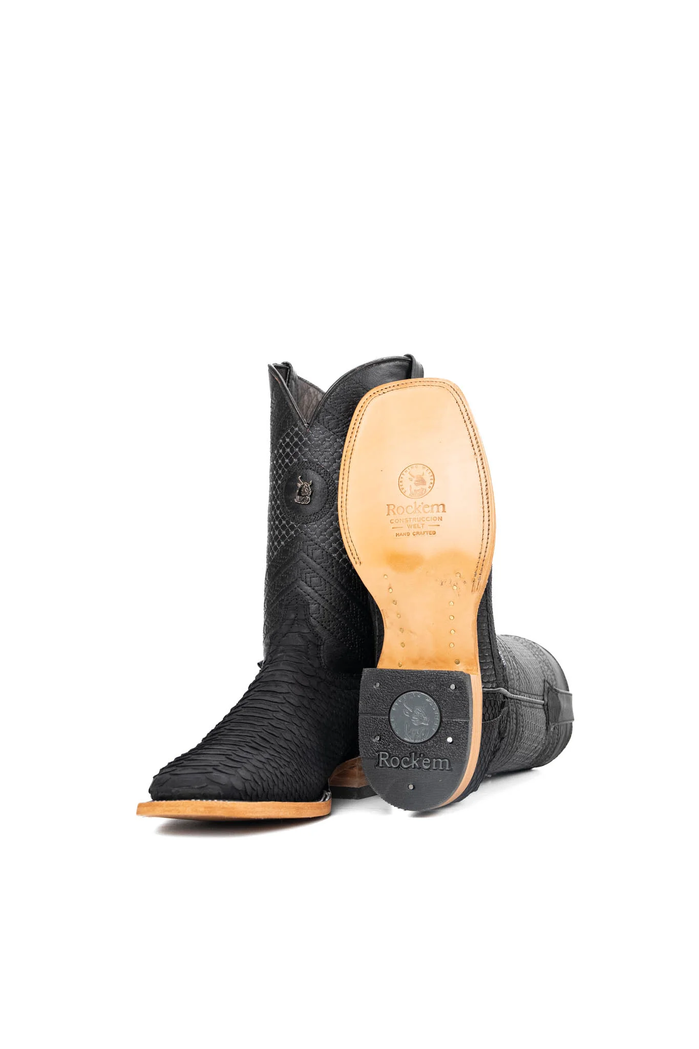 Andersen Python Square Toe Cowboy Boot - Image 9