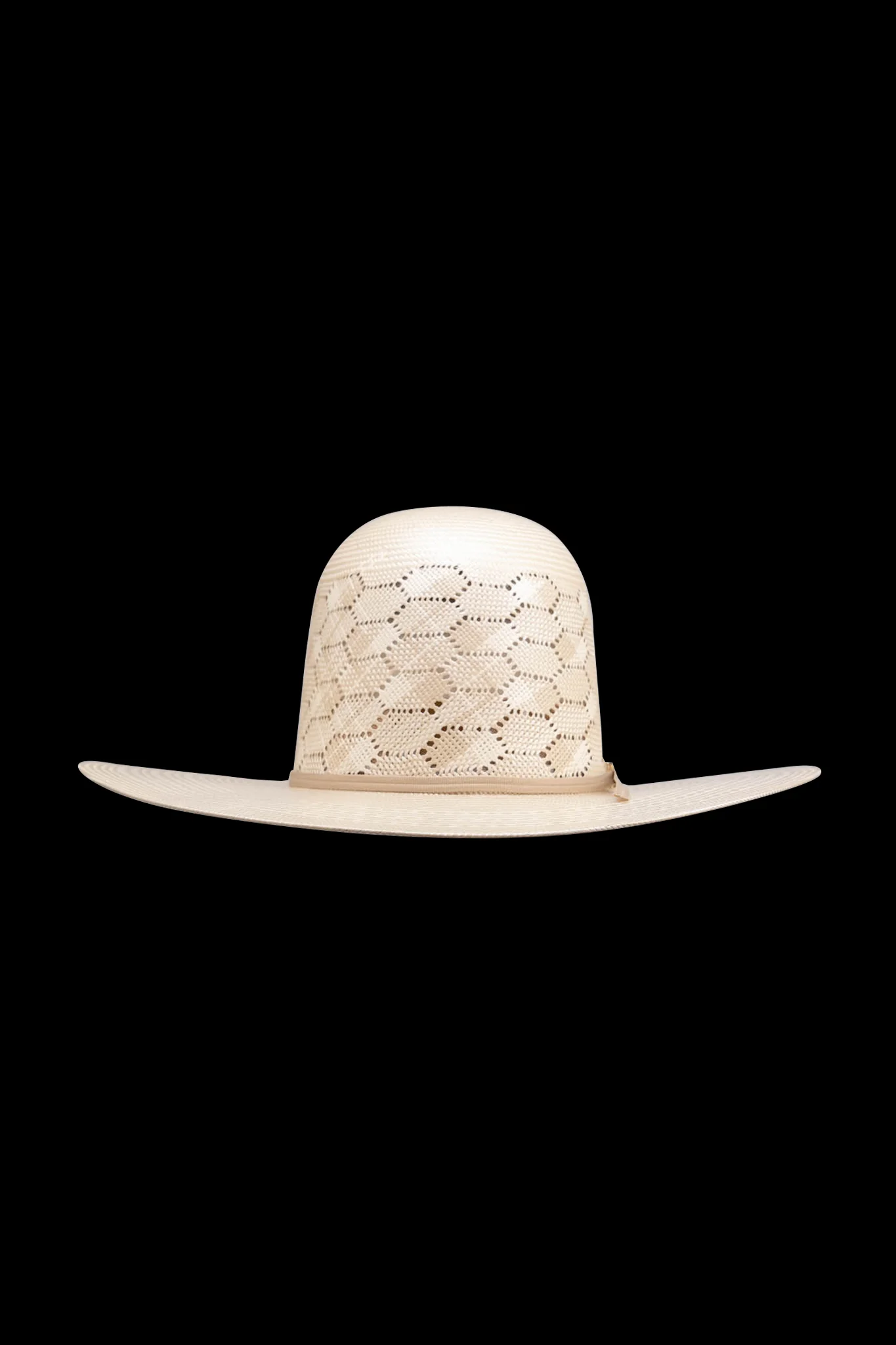 Rock'em 100X Ranch Hand Open Crown Straw Hat - Image 2