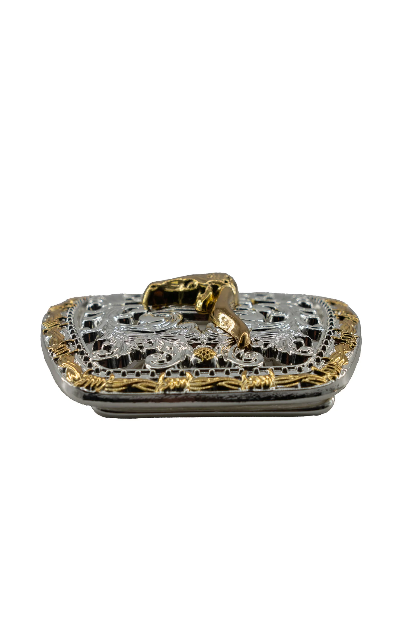 Regal Filigree Longhorn Belt Buckle - Image 3