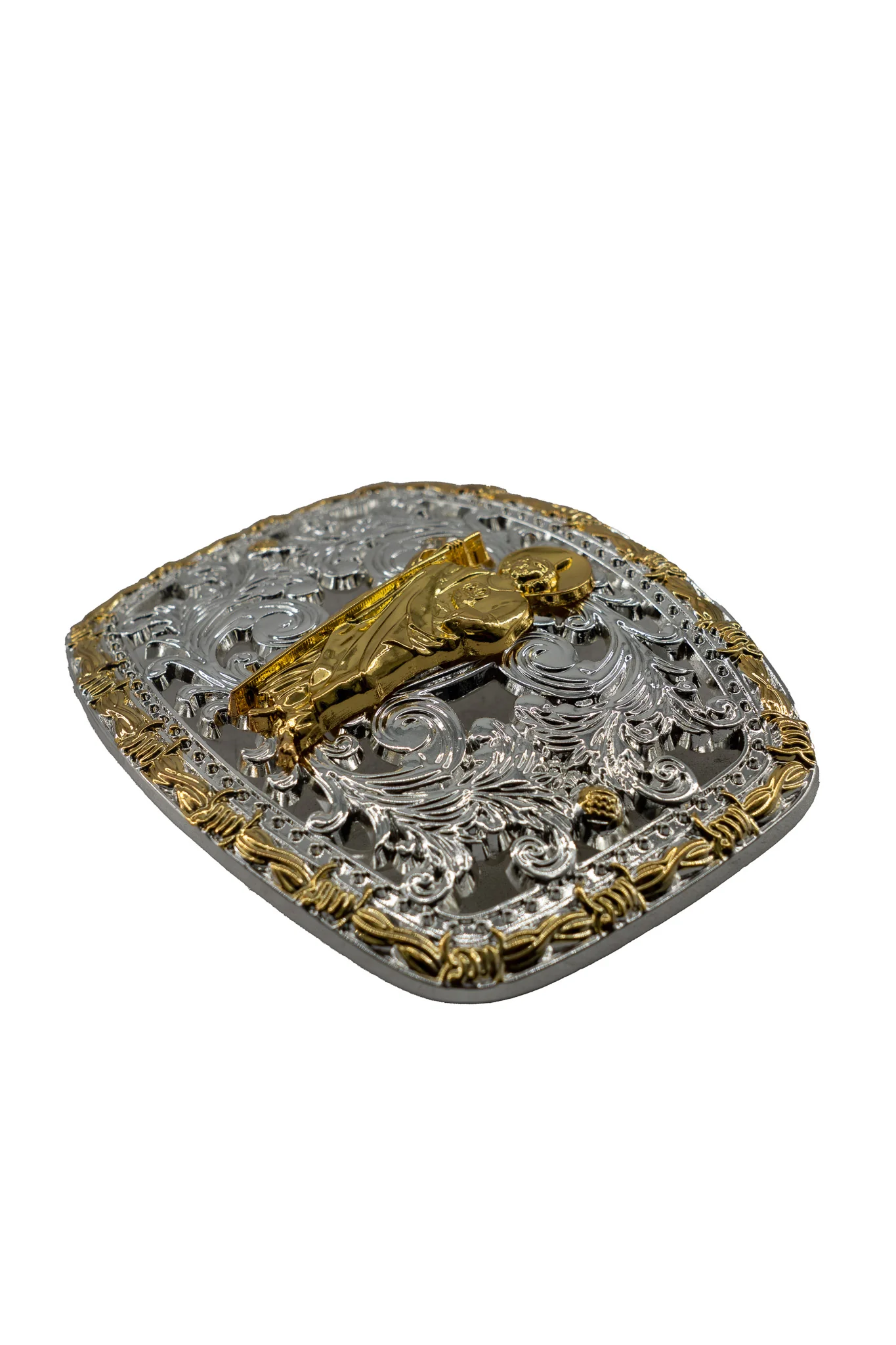 Regal Filigree San Judas Belt Buckle - Image 2
