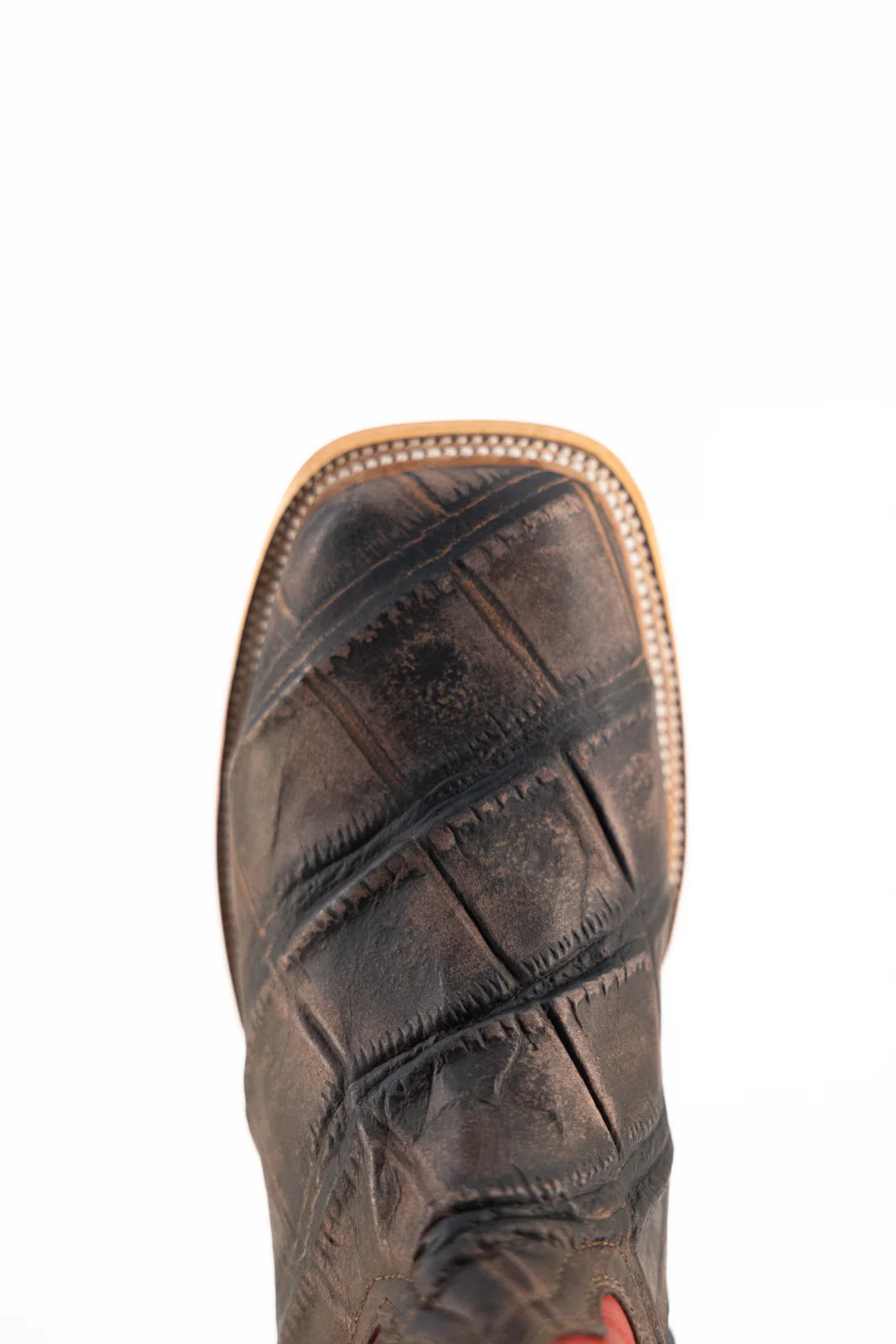 Renegate Alligator Square Toe Cowboy Boot - Image 10