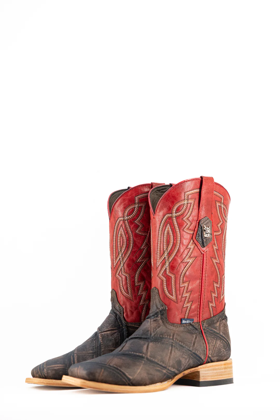 Renegate Alligator Square Toe Cowboy Boot - Image 6