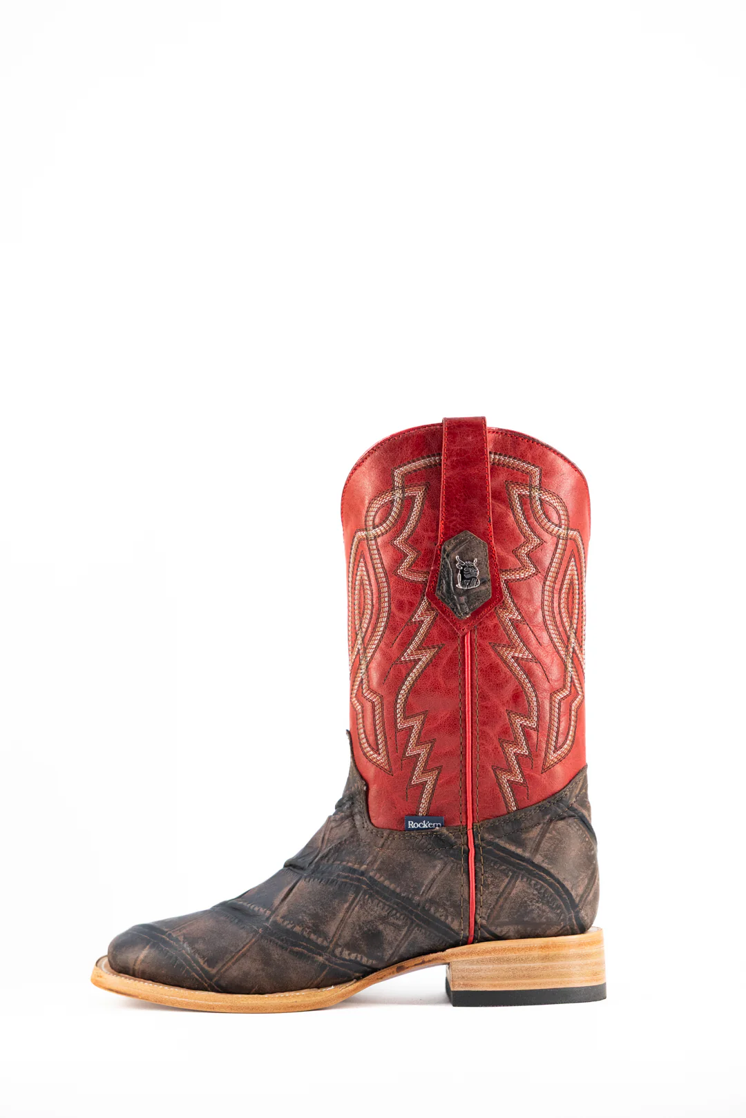 Renegate Alligator Square Toe Cowboy Boot - Image 7