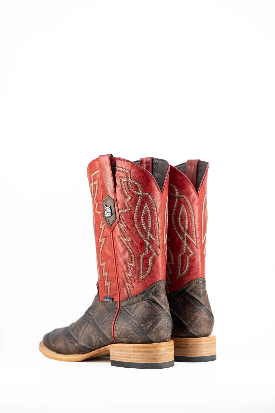 Renegate Alligator Square Toe Cowboy Boot - Image 8