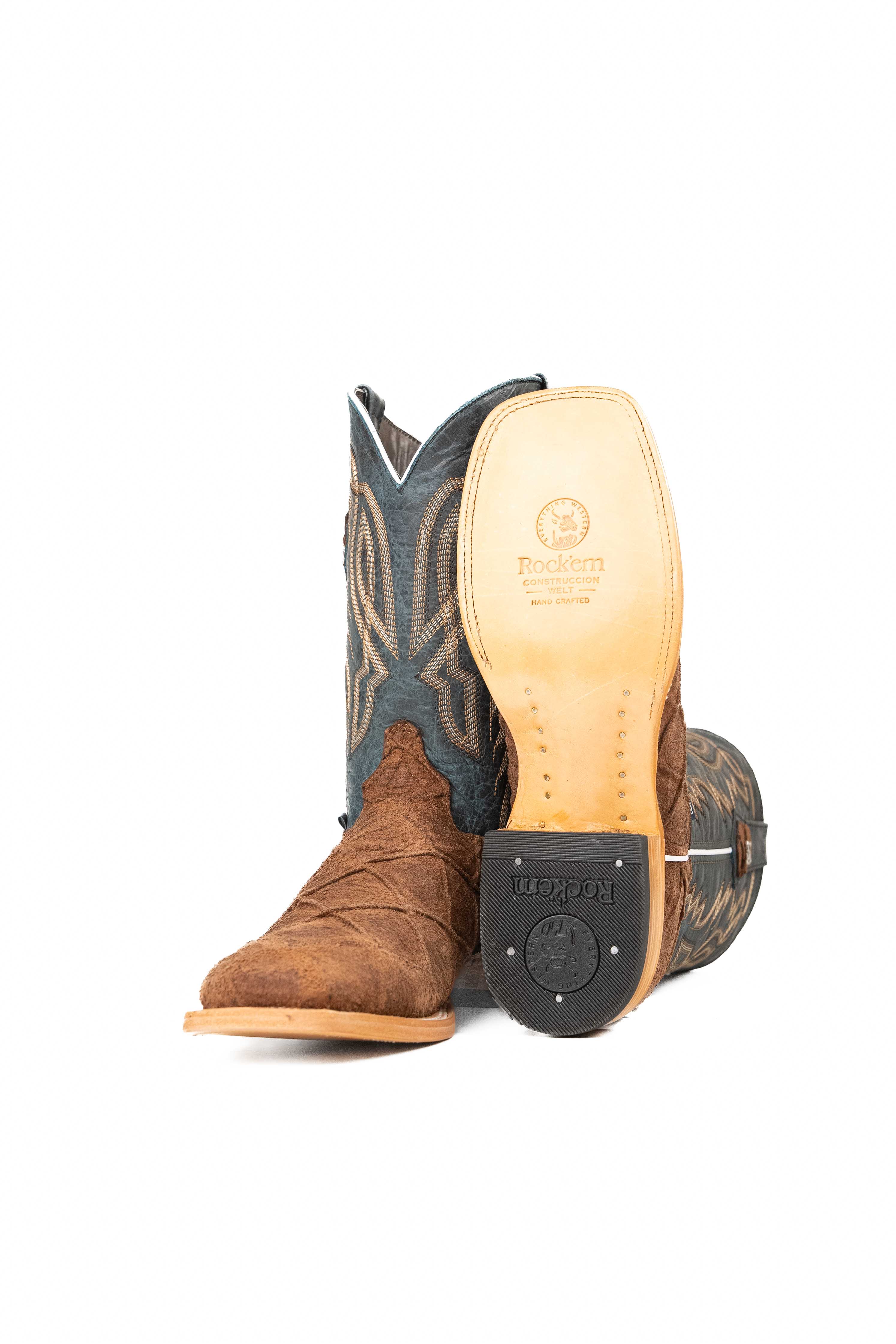 Renegate Big Bass Pirarucu Square Toe Cowboy Boot - Image 14