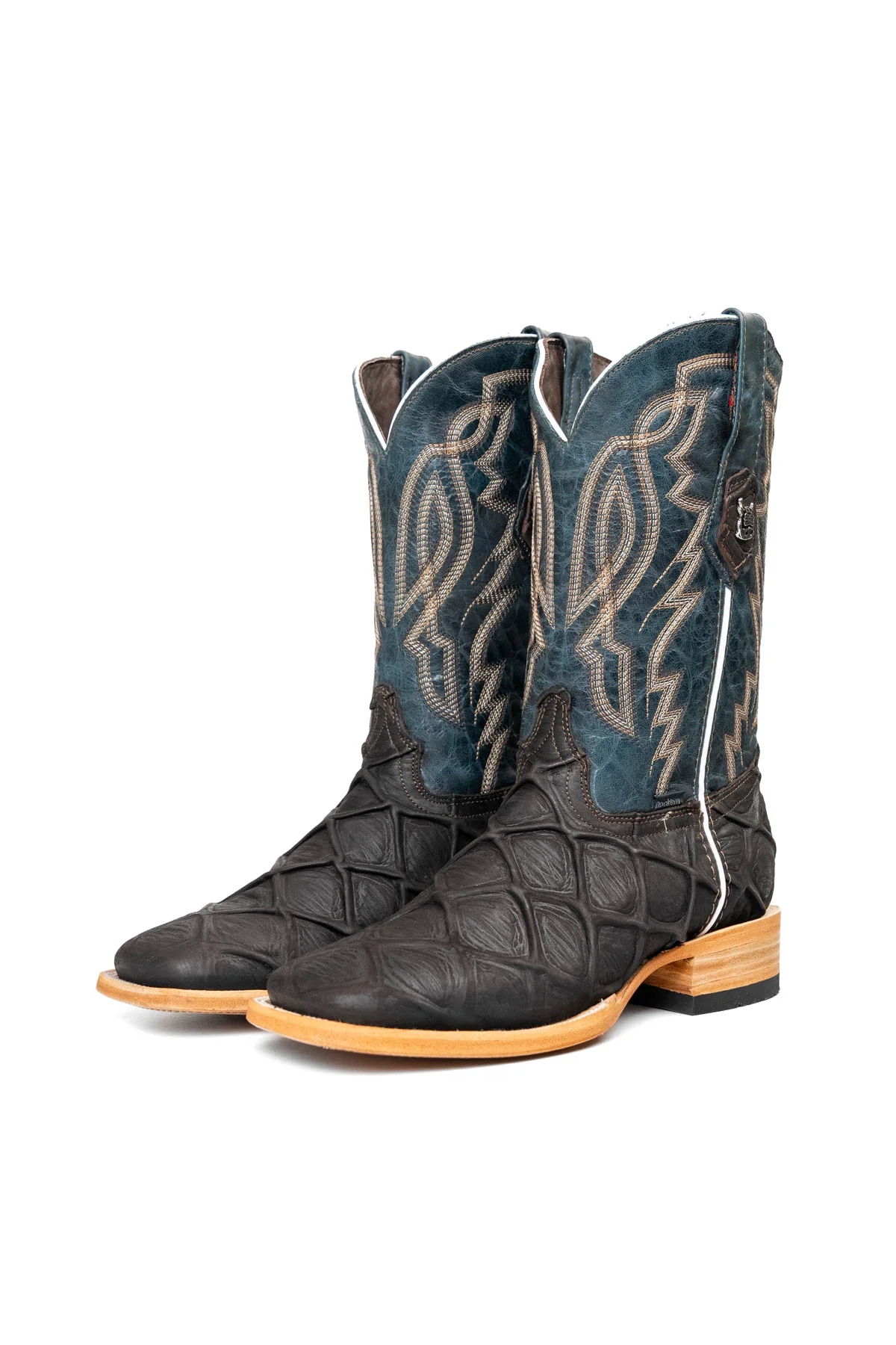 Renegate Big Bass Pirarucu Square Toe Cowboy Boot - Image 16