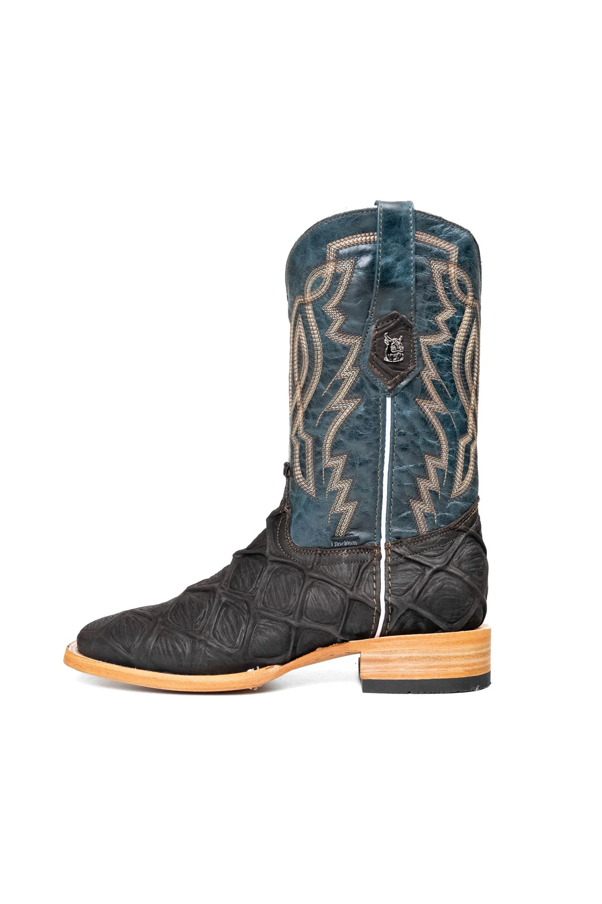 Renegate Big Bass Pirarucu Square Toe Cowboy Boot - Image 17