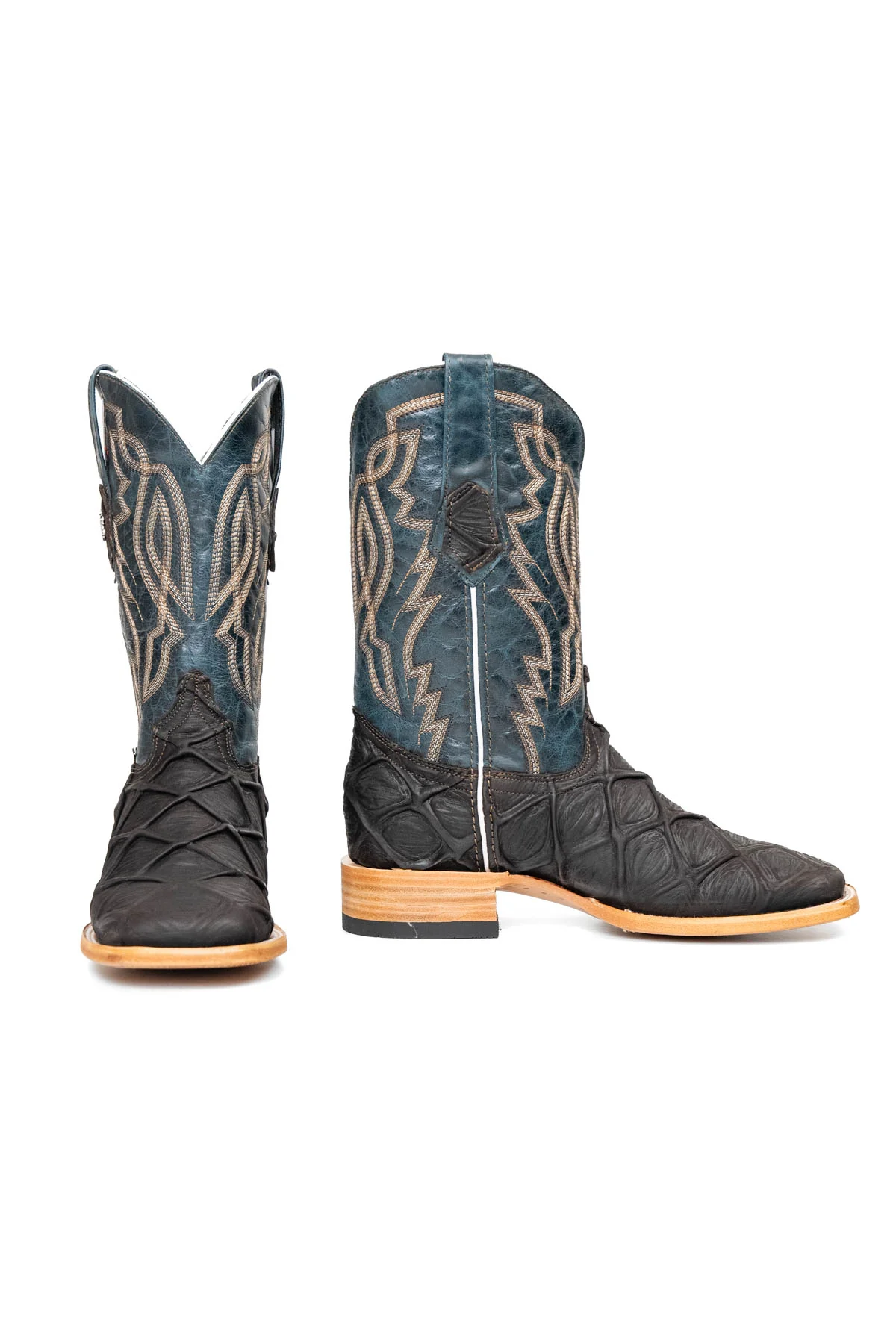 Renegate Big Bass Pirarucu Square Toe Cowboy Boot - Image 19