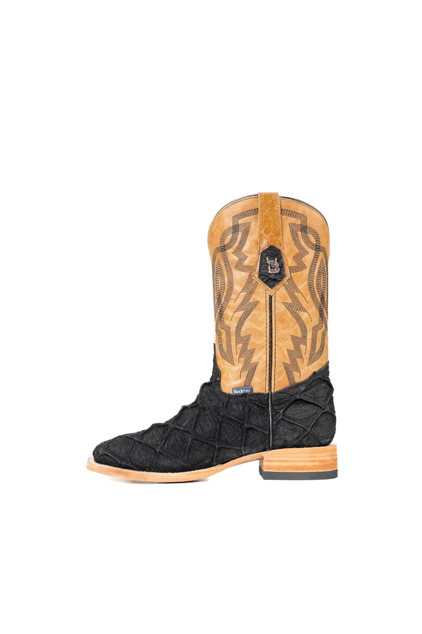 Renegate Big Bass Pirarucu Square Toe Cowboy Boot - Image 7
