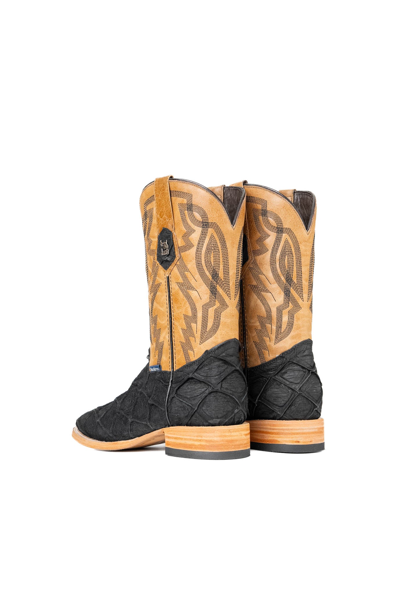 Renegate Big Bass Pirarucu Square Toe Cowboy Boot - Image 8
