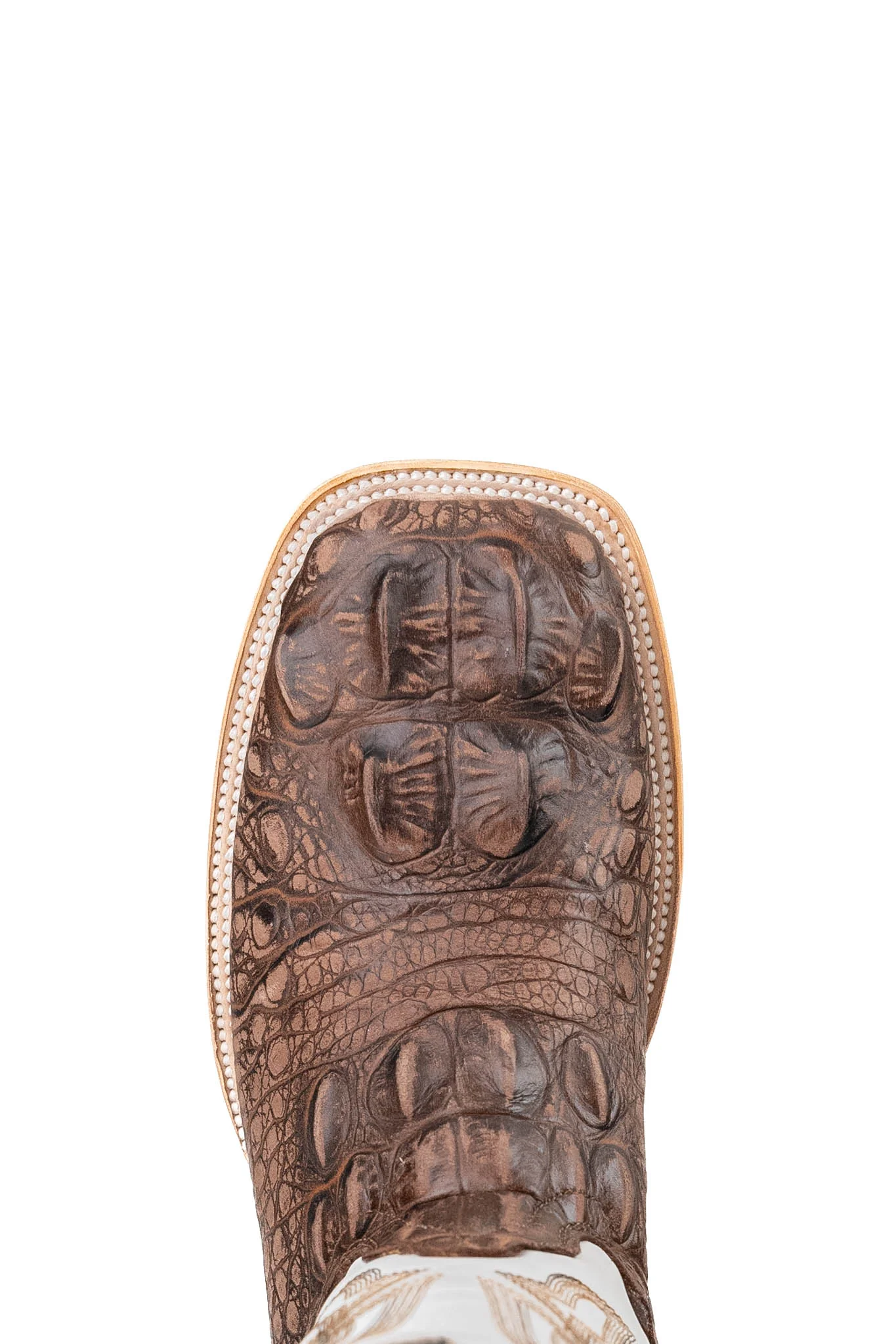 Renegate Giant Alligator Square Toe Cowboy Boot - Image 10