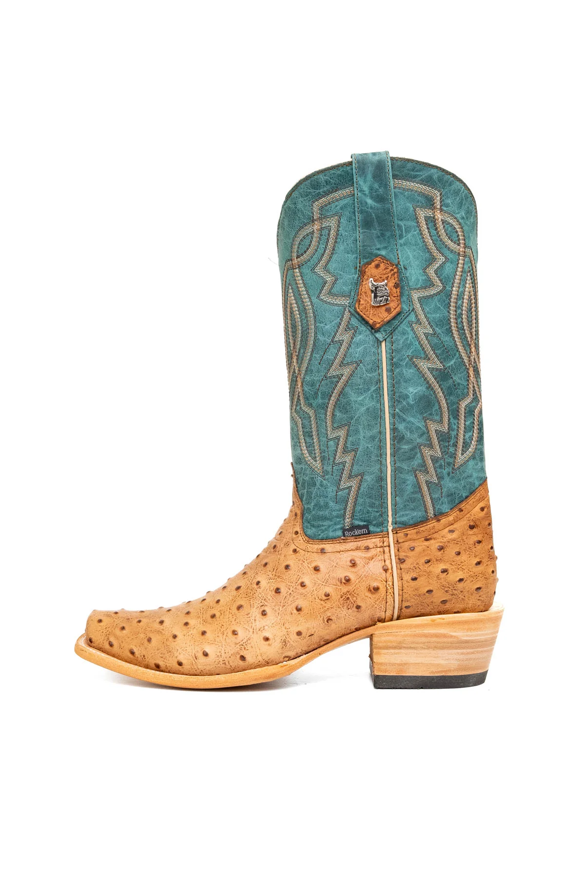 Renegate Ostrich Cutter Toe Cowboy Boot - Image 2
