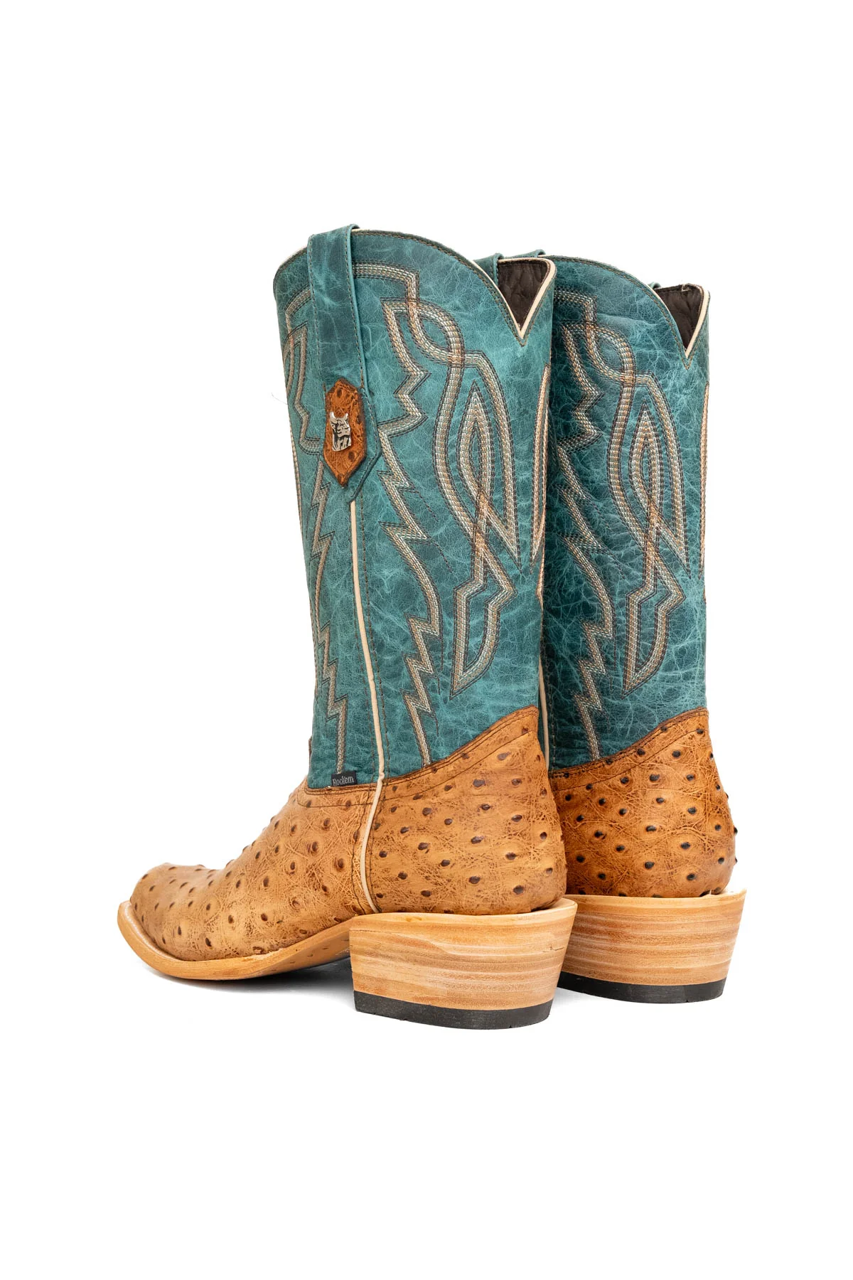 Renegate Ostrich Cutter Toe Cowboy Boot - Image 3