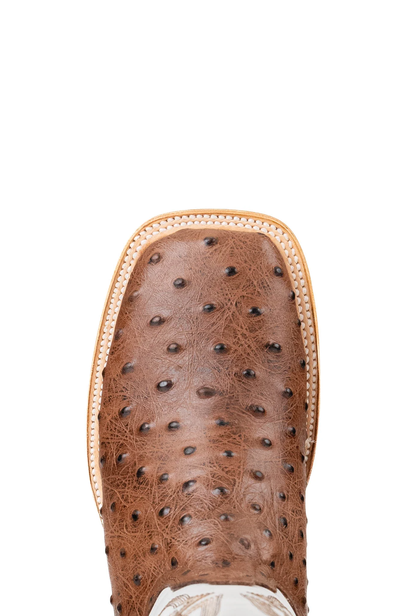 Renegate Ostrich Square Toe Cowboy Boot - Image 5