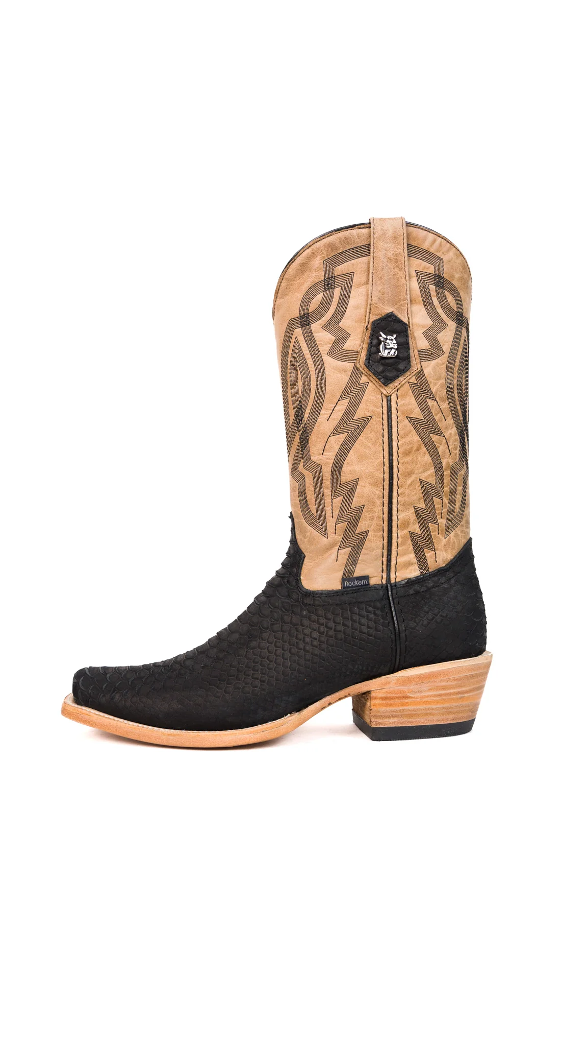Renegate Python Cutter Toe Cowboy Boot - Image 13