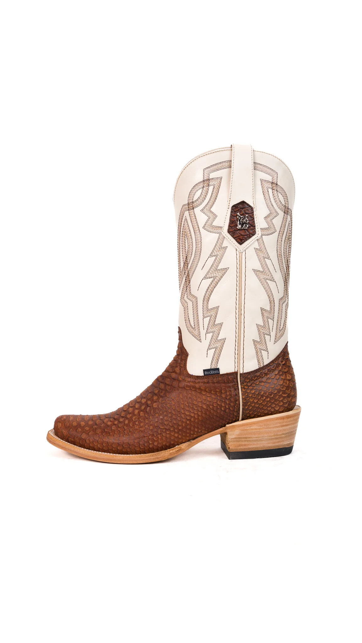 Renegate Python Cutter Toe Cowboy Boot - Image 17