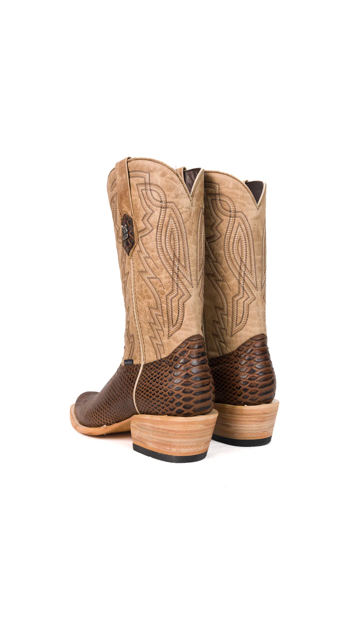 Renegate Python Cutter Toe Cowboy Boot - Image 2