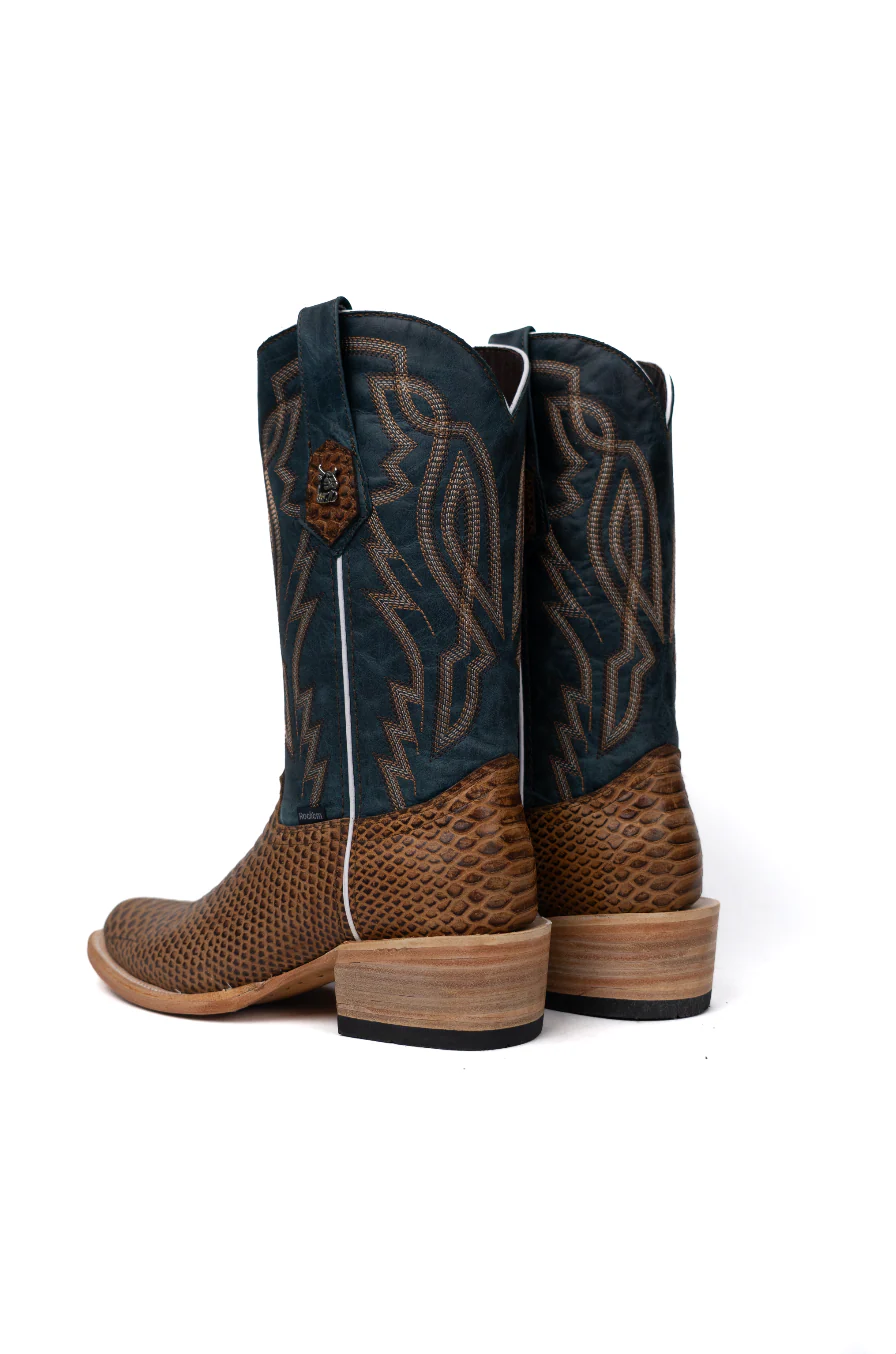 Renegate Python Cutter Toe Cowboy Boot - Image 7