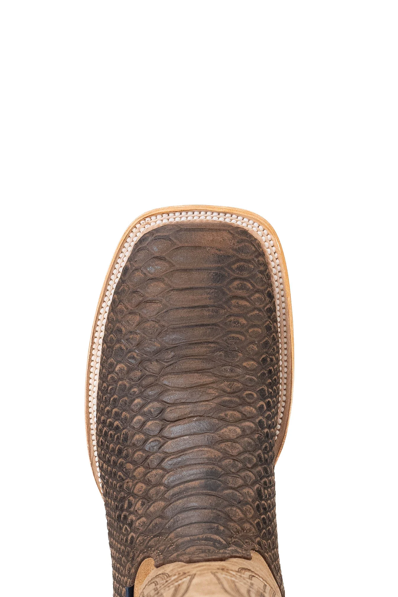 Renegate Python Square Toe Cowboy Boot - Image 10