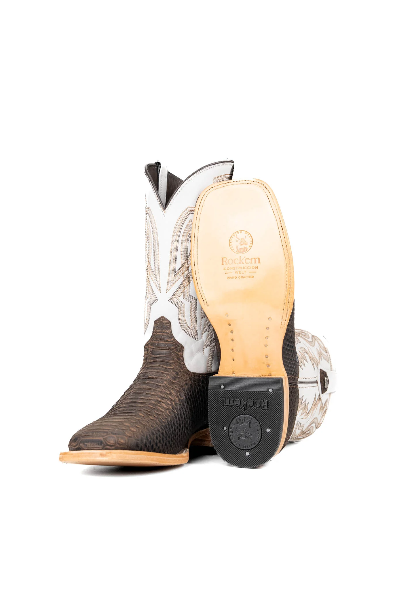 Renegate Python Square Toe Cowboy Boot - Image 14