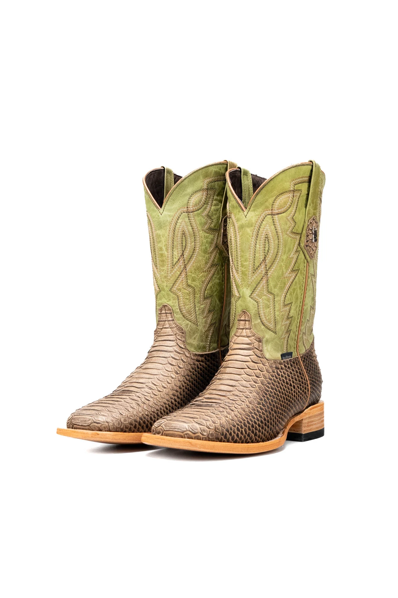 Renegate Python Square Toe Cowboy Boot - Image 26