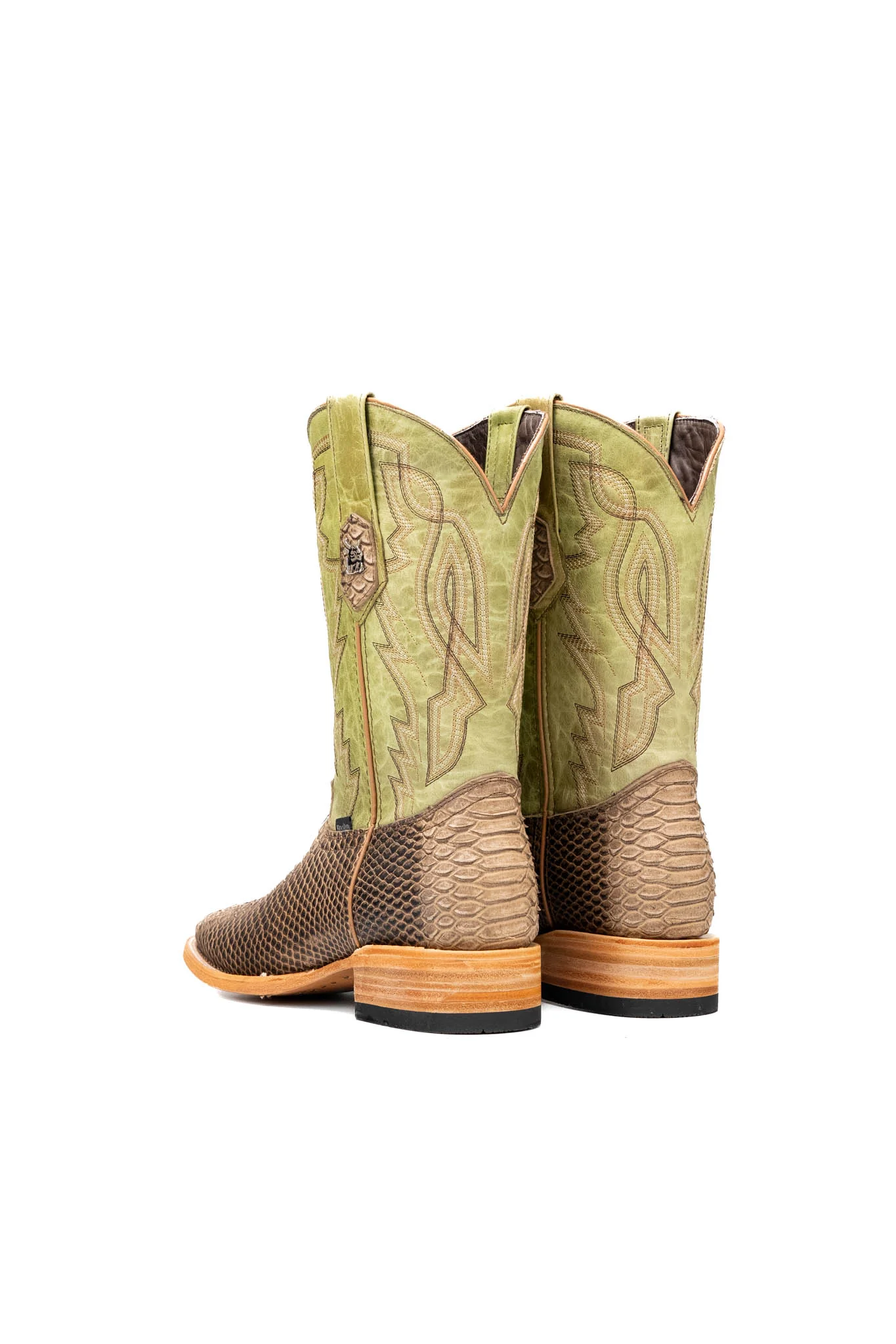 Renegate Python Square Toe Cowboy Boot - Image 28