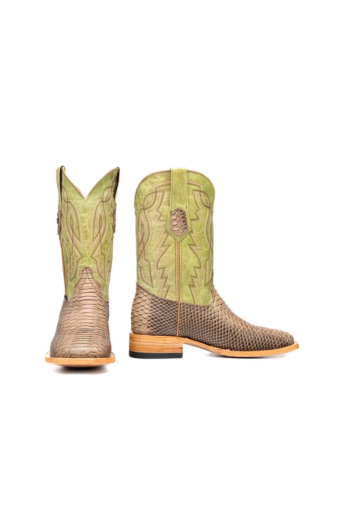 Renegate Python Square Toe Cowboy Boot - Image 29