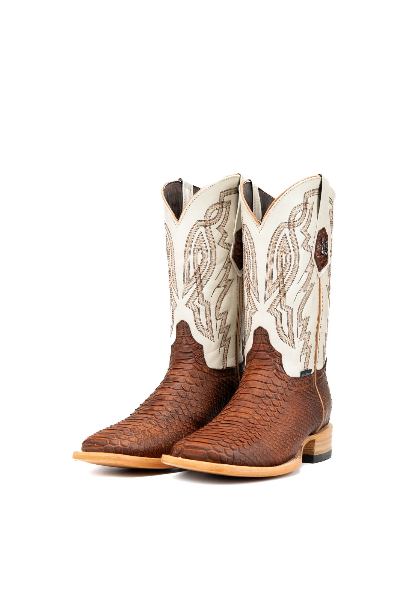 Renegate Python Square Toe Cowboy Boot - Image 32