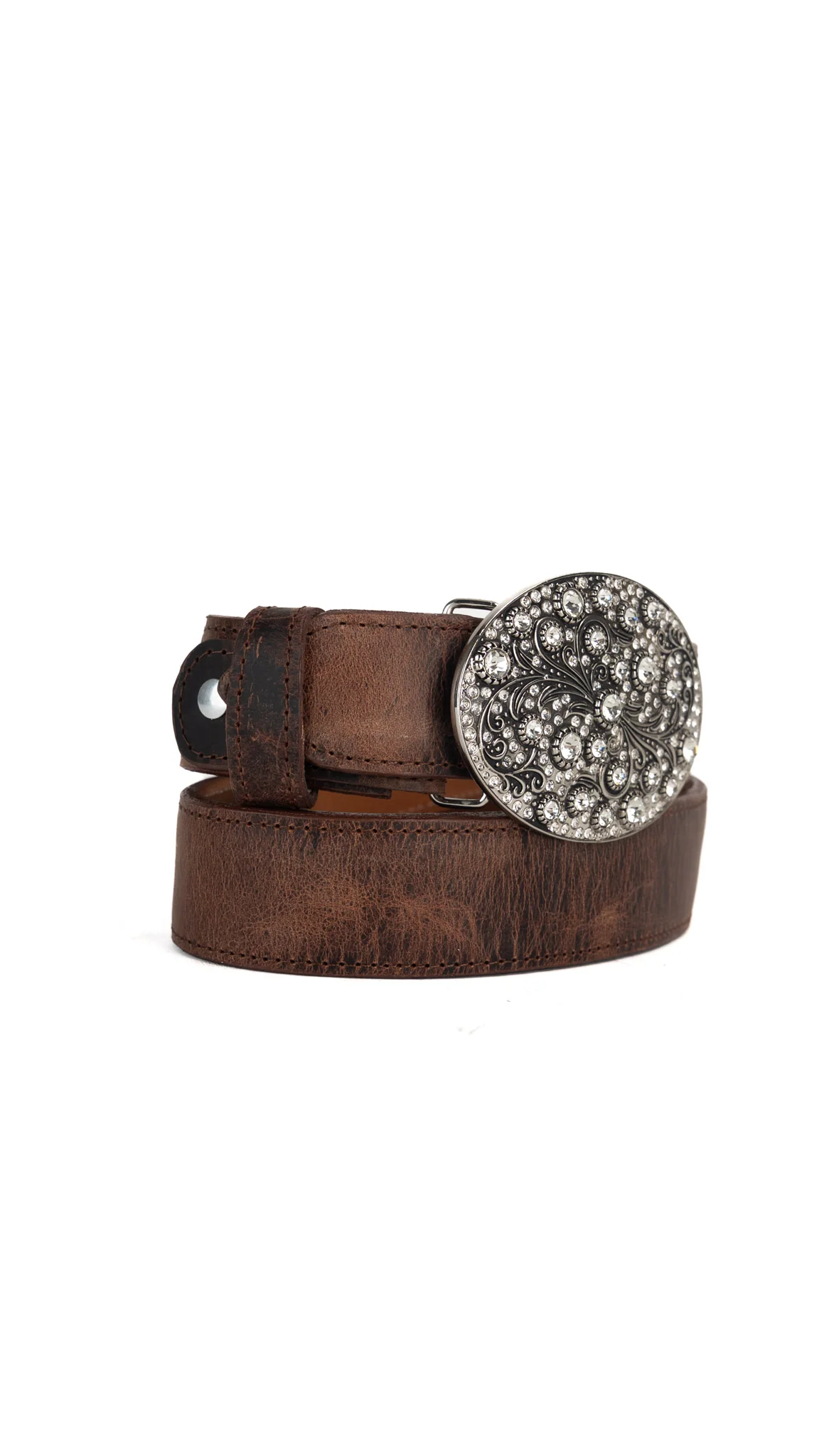 Rhinestone Buckle Cowgirl Belt - Image 11