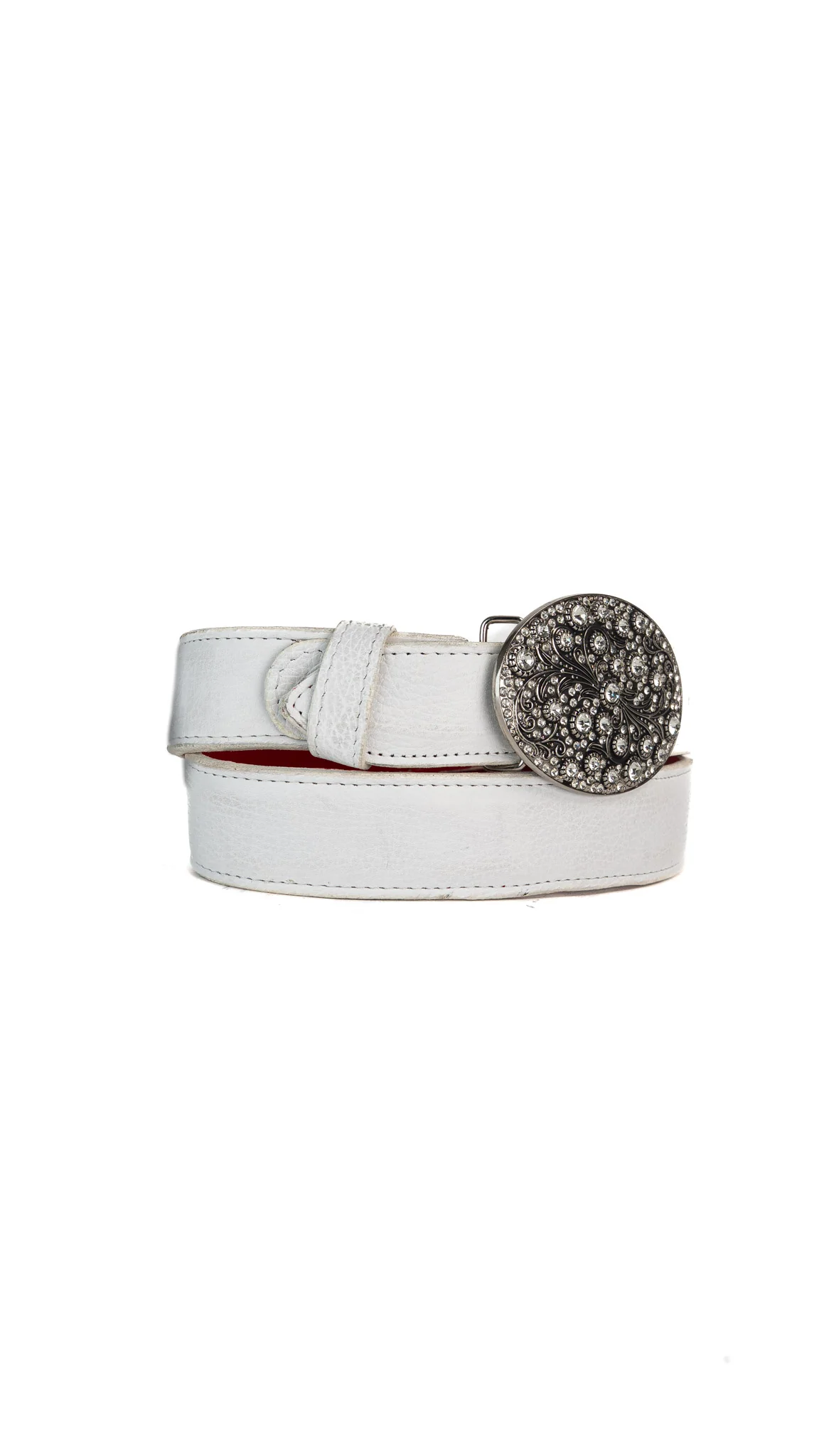 Rhinestone Buckle Cowgirl Belt - Image 2