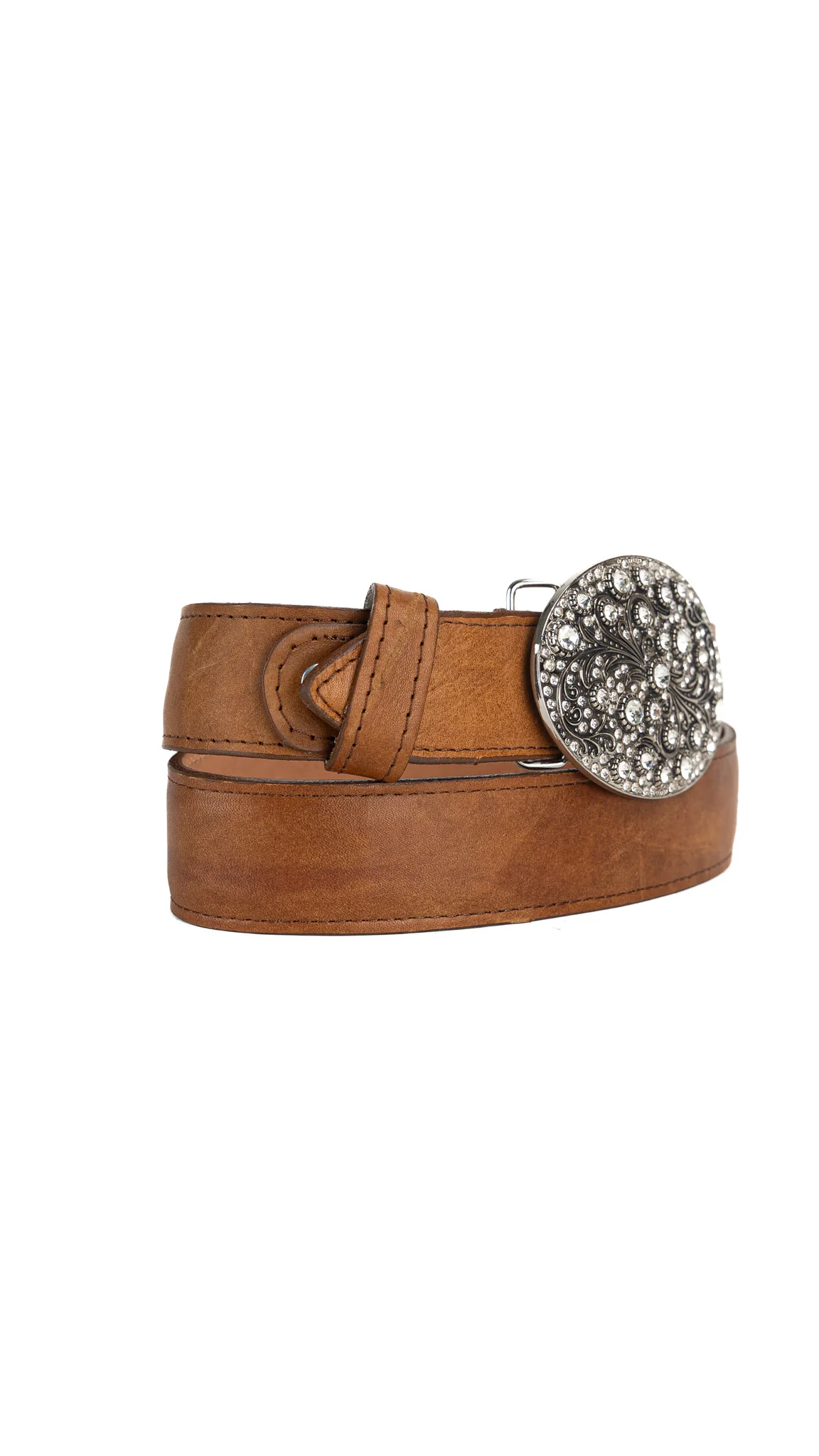 Rhinestone Buckle Cowgirl Belt - Image 6