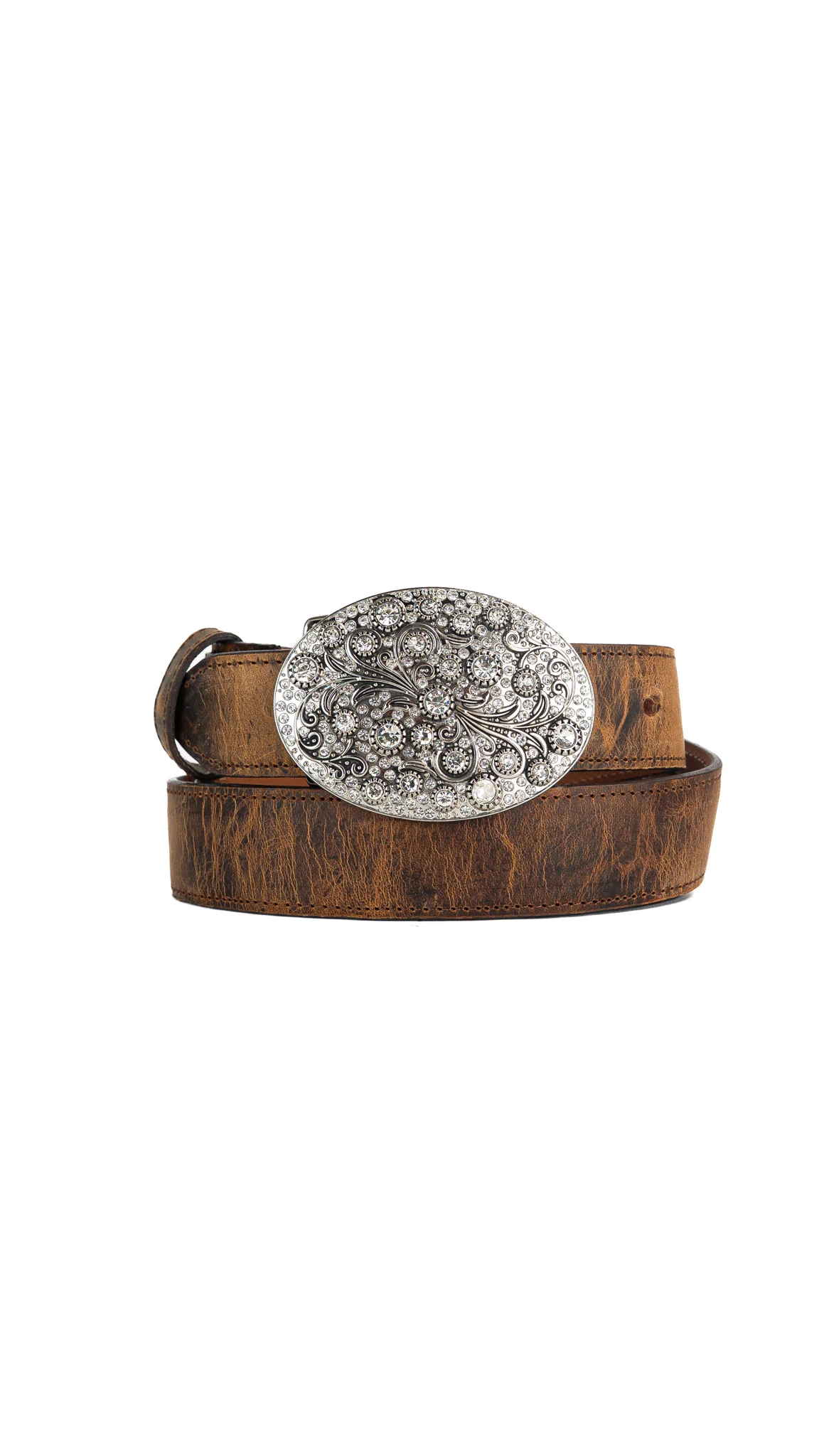 Rhinestone Buckle Cowgirl Belt - Image 8