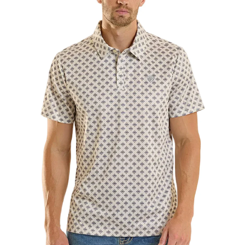 Rock & Roll Aztec Geo Short Sleeve Polo