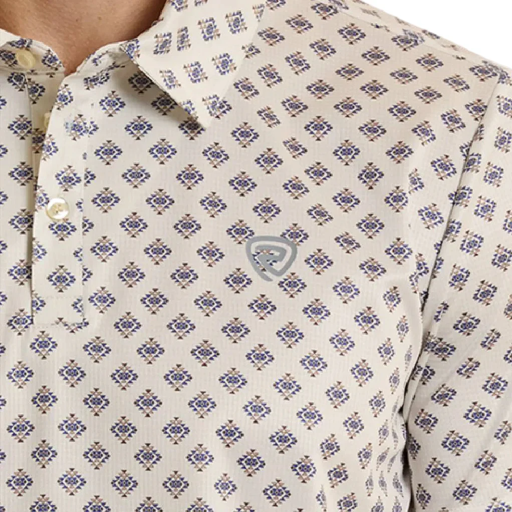 Rock & Roll Aztec Geo Short Sleeve Polo - Image 2