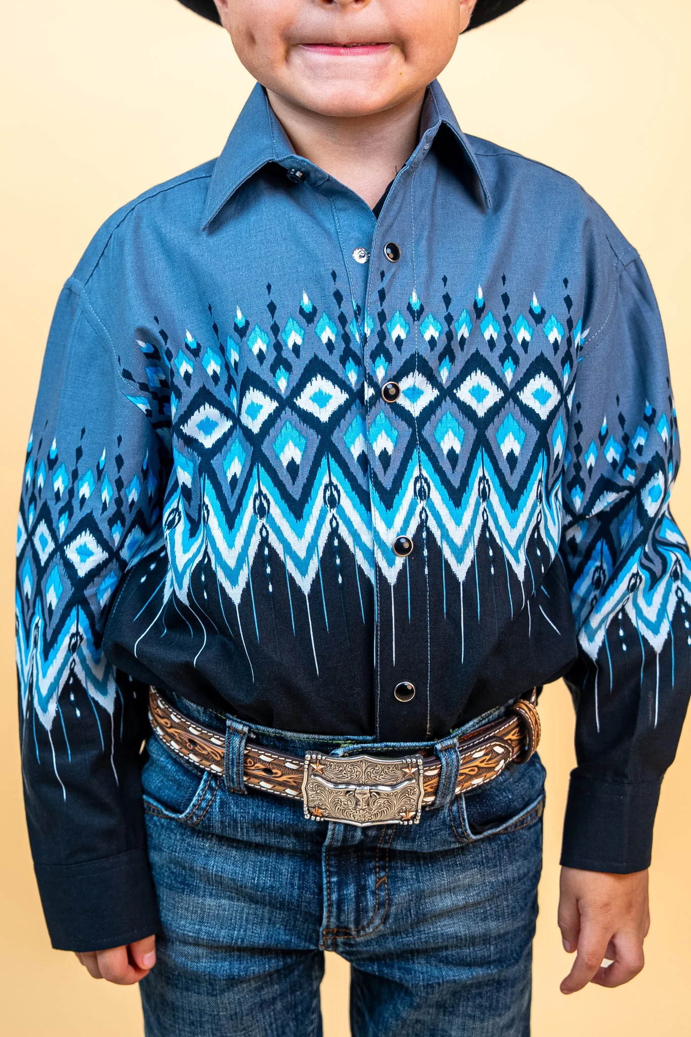 Panhandle Ricky Pearl Snap Kids - Image 4