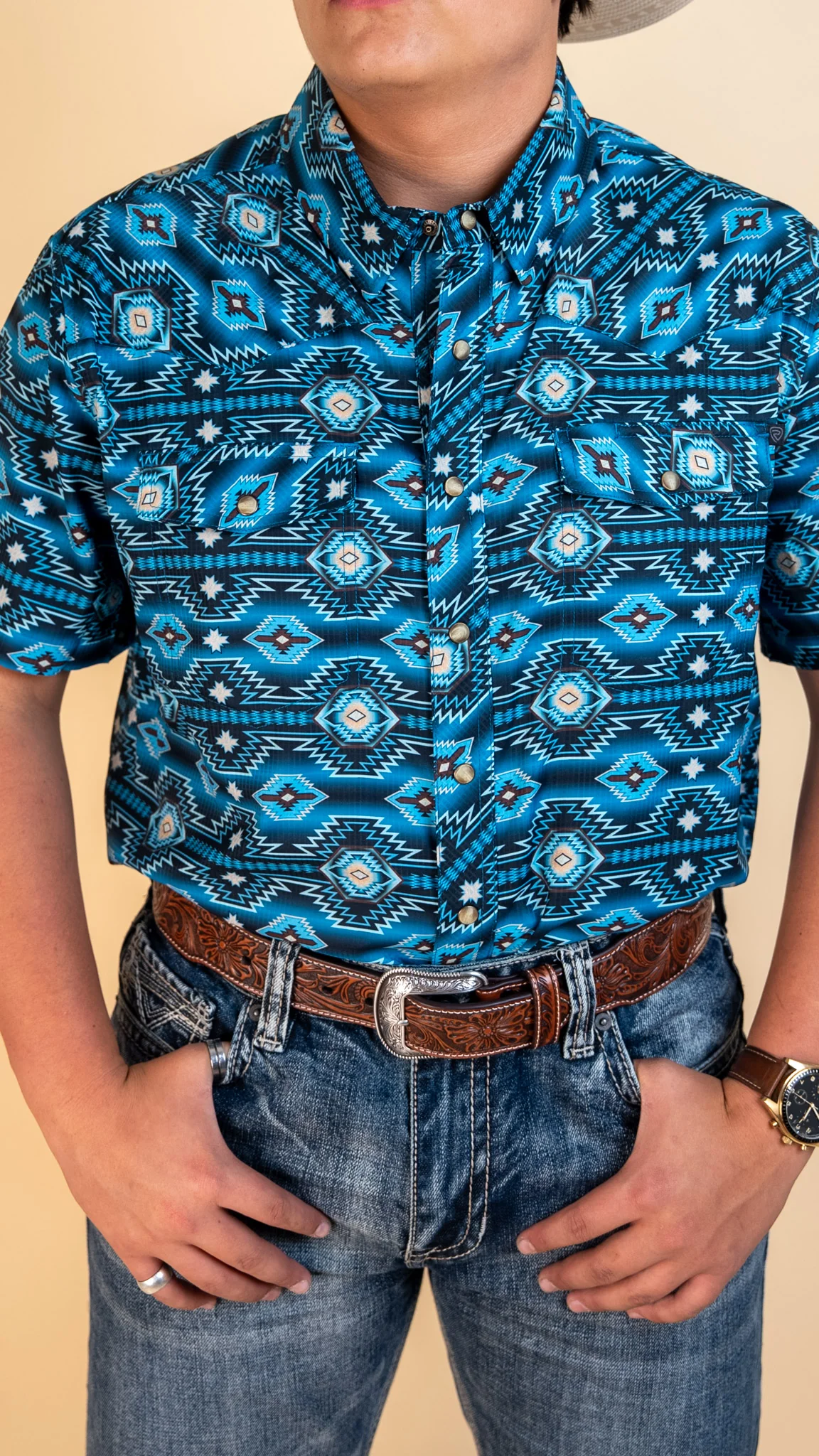 Rock & Roll Nick Pearl Snap Shirt - Image 3