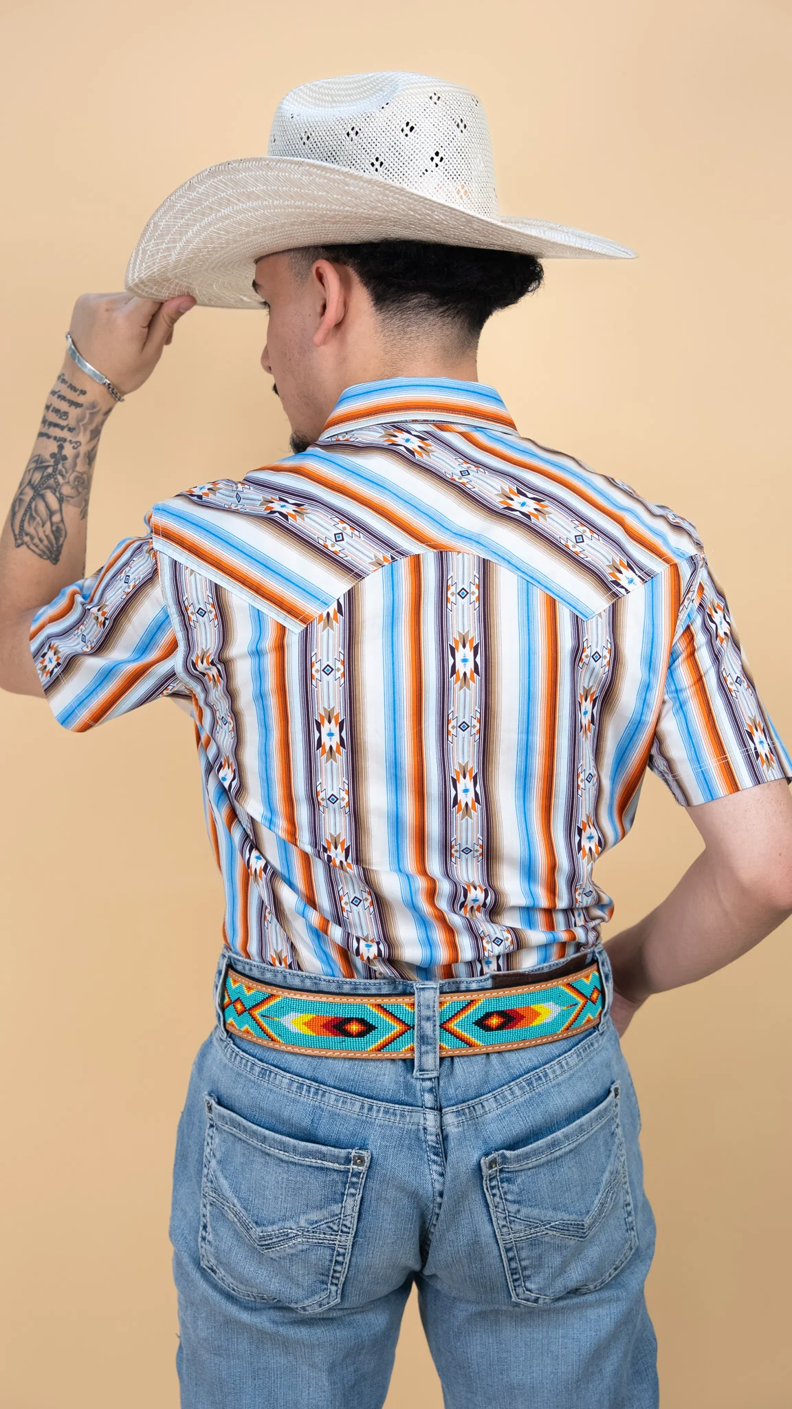 Rock & Roll Short Sleeve Moore Pearl Snap - Image 2