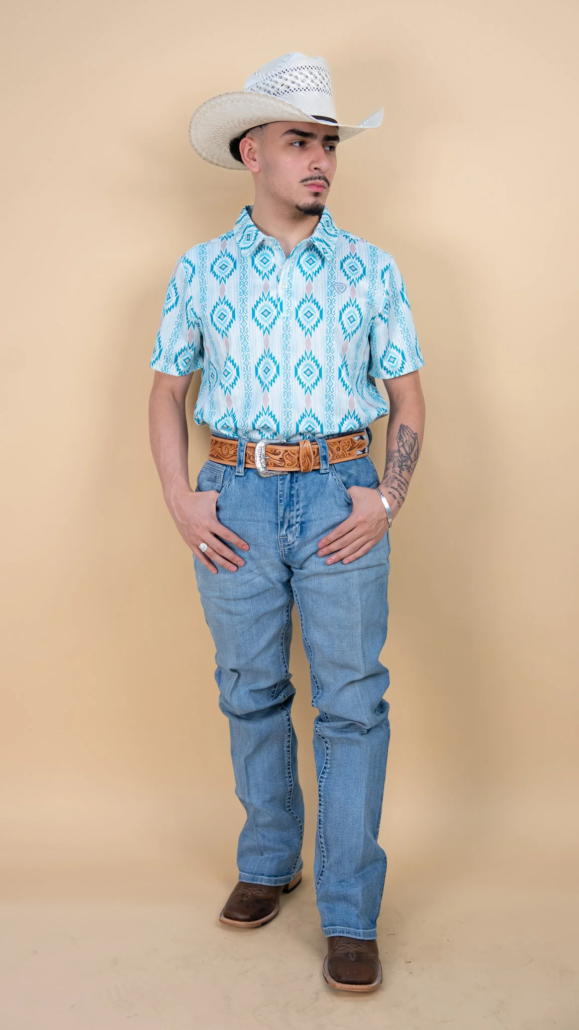 Rock & Roll Southwestern Polo - Image 4