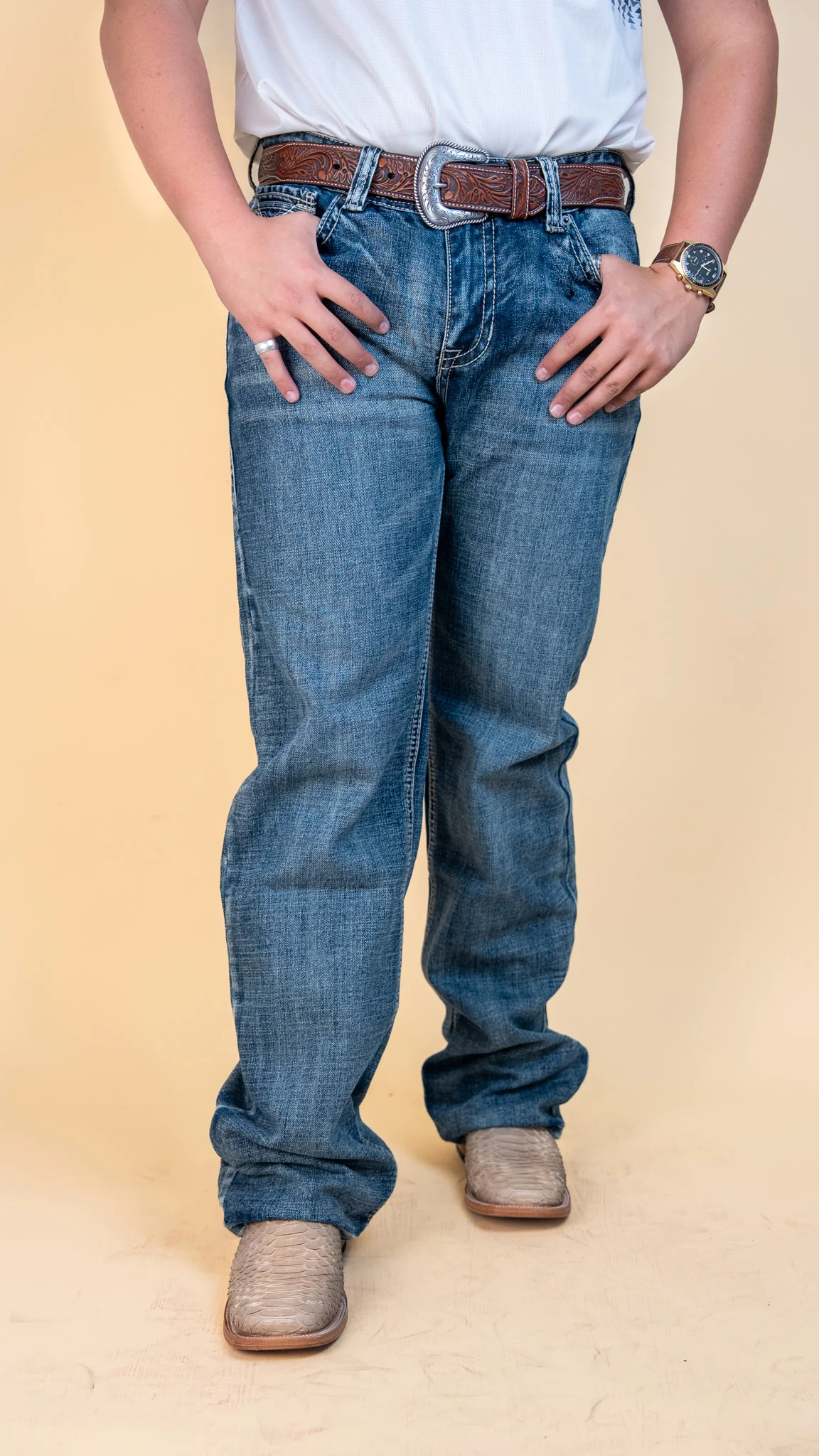 Rock & Roll Two Tone Straight Pants - Image 3