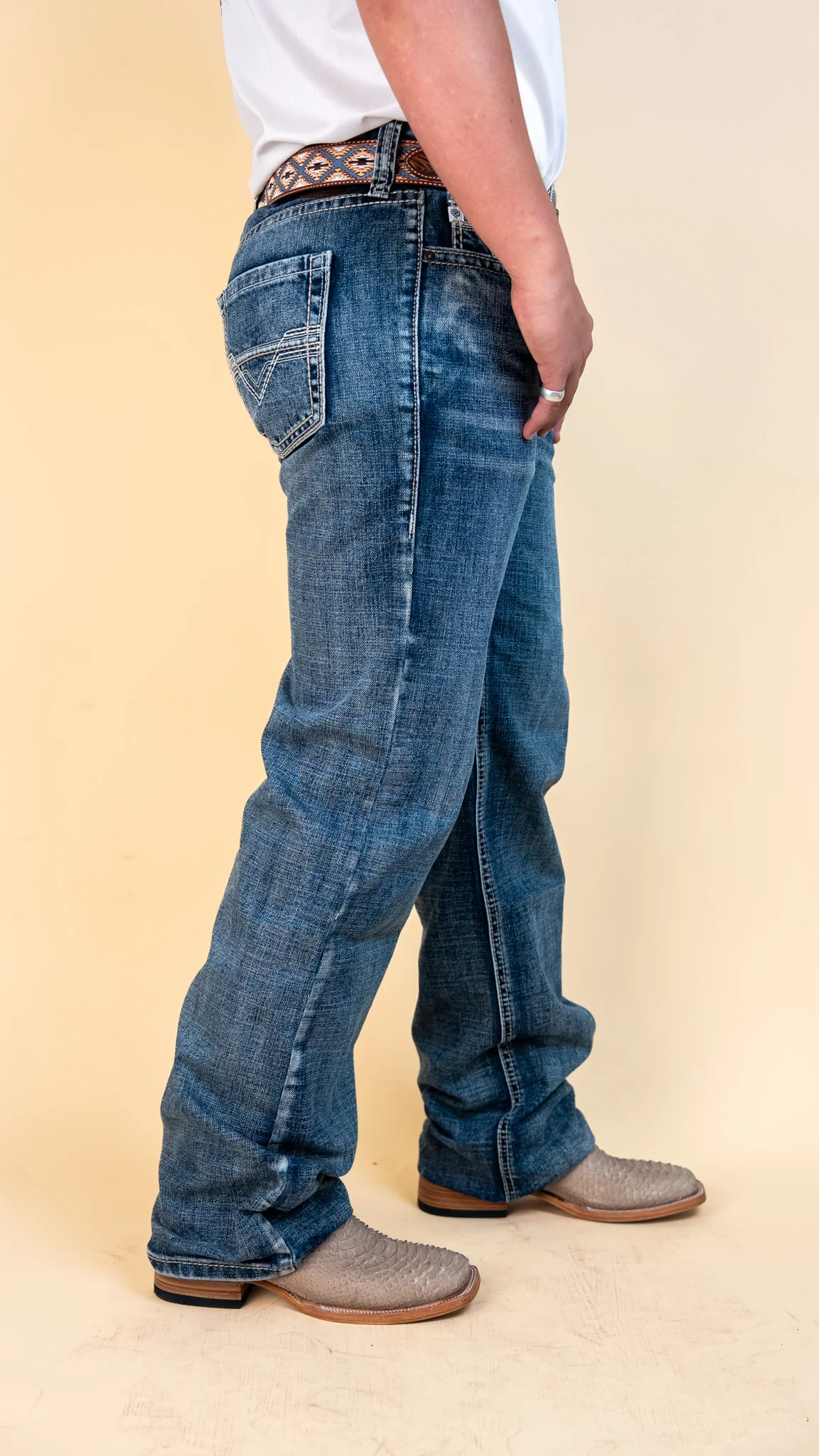 Rock & Roll Two Tone Straight Pants - Image 4