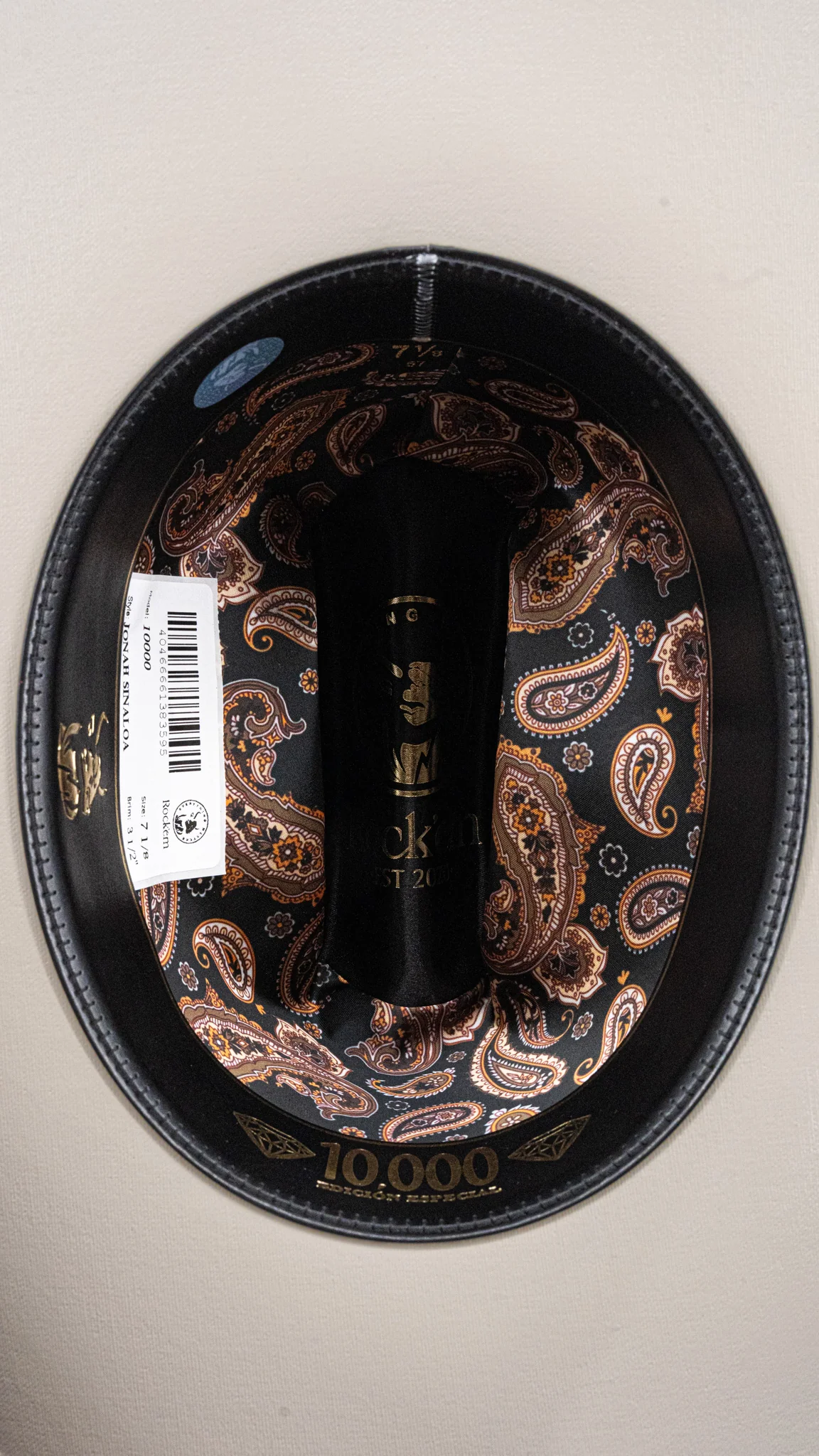 Rock'em 10000X Diamond Jonah Sinaloa Straw Hat - Image 15