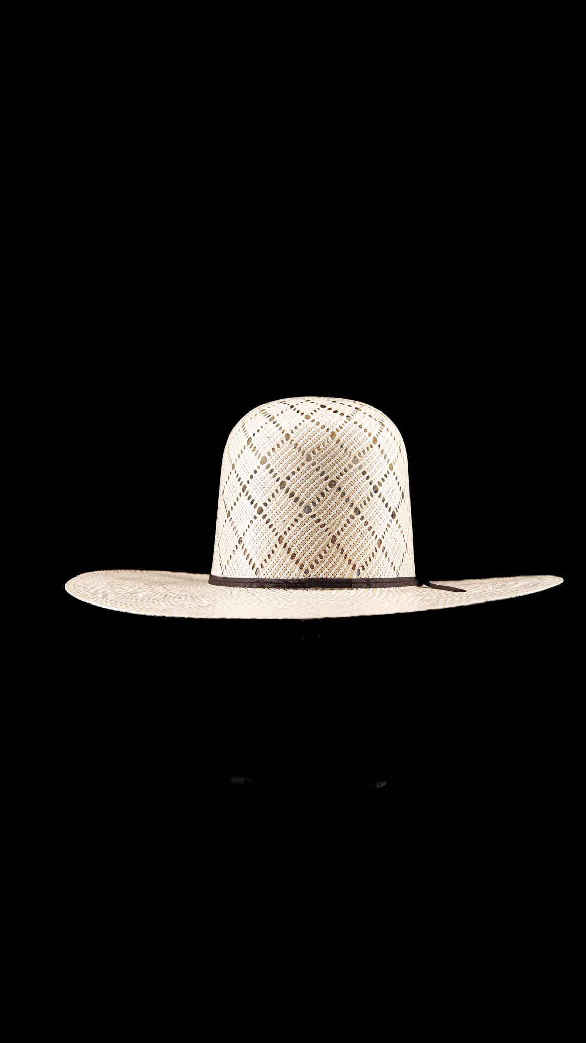 Rock'em 100X Ram Open Crown Straw Hat - Image 3