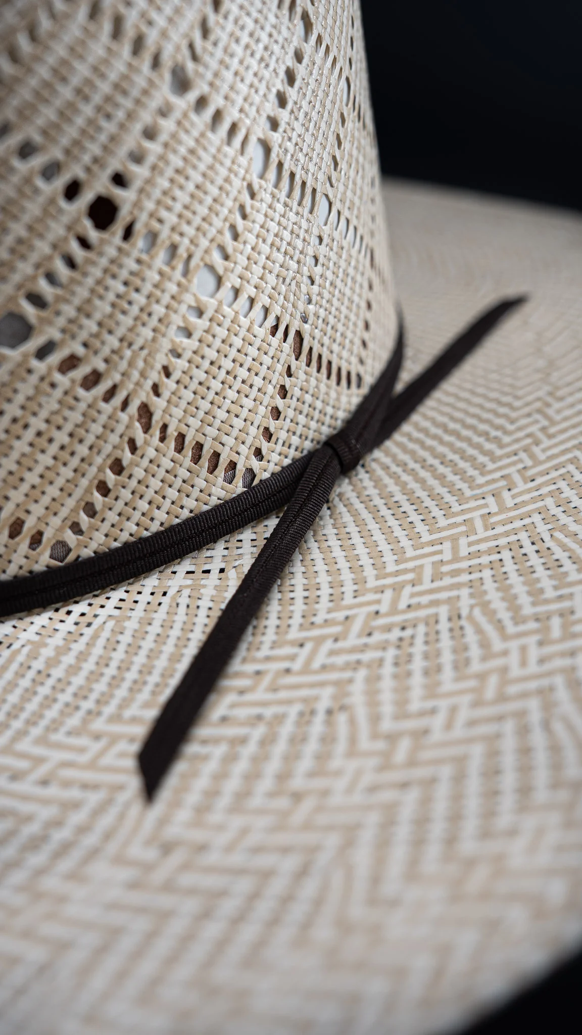 Rock'em 100X Ram Open Crown Straw Hat - Image 5