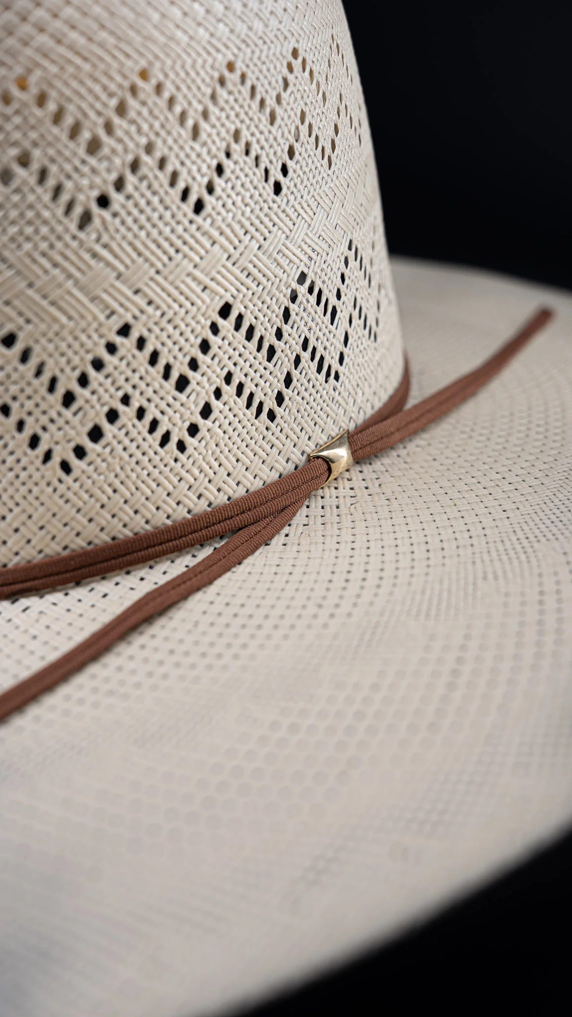 Rock'em 100X Zigzag Open Crown Straw Hat - Image 4