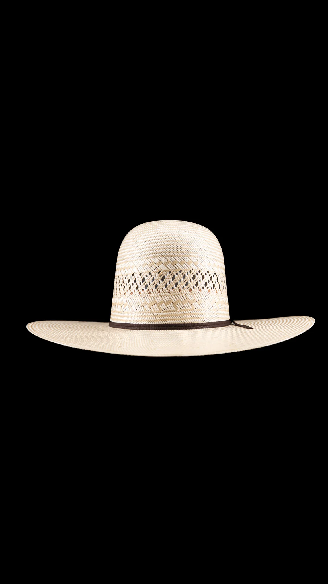 Rock'em 100X Bitadze Open Crown Straw Hat - Image 2