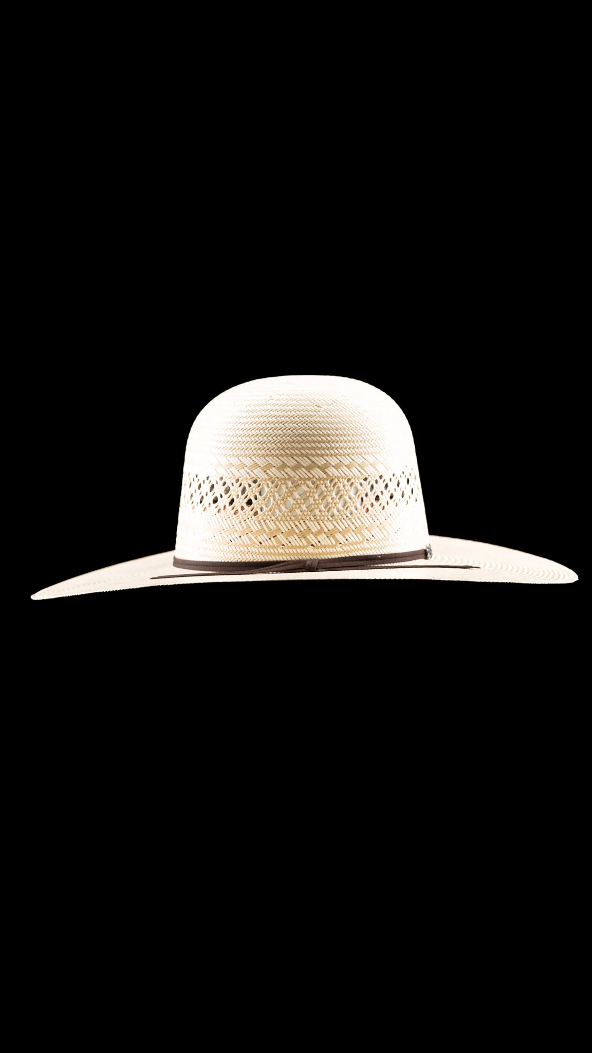 Rock'em 100X Bitadze Open Crown Straw Hat - Image 3