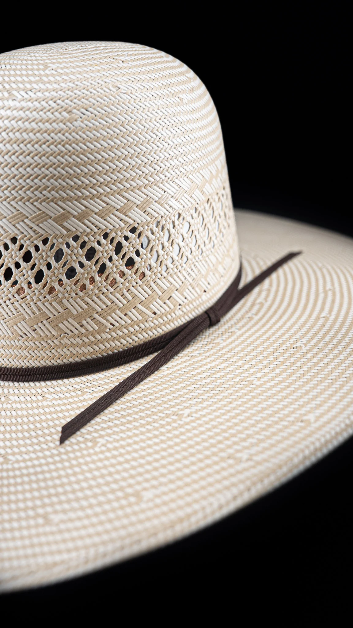 Rock'em 100X Bitadze Open Crown Straw Hat - Image 4
